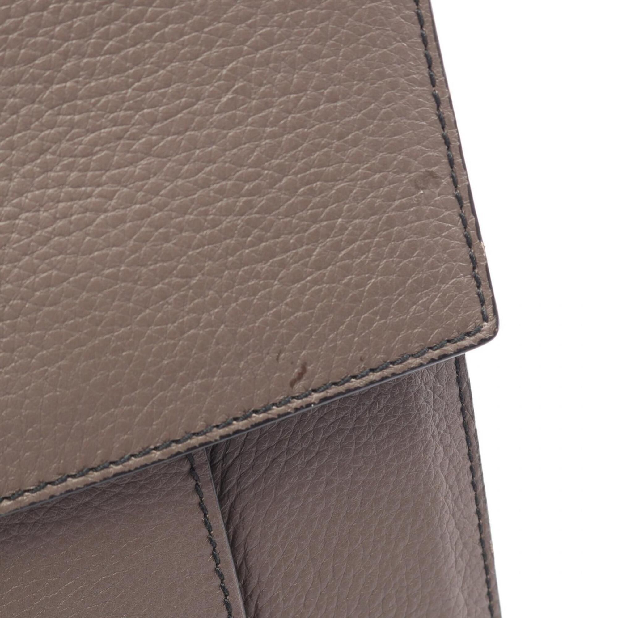 Leather Briefcase Handbag (Pre-Owned) - Bottega Veneta - Modalova