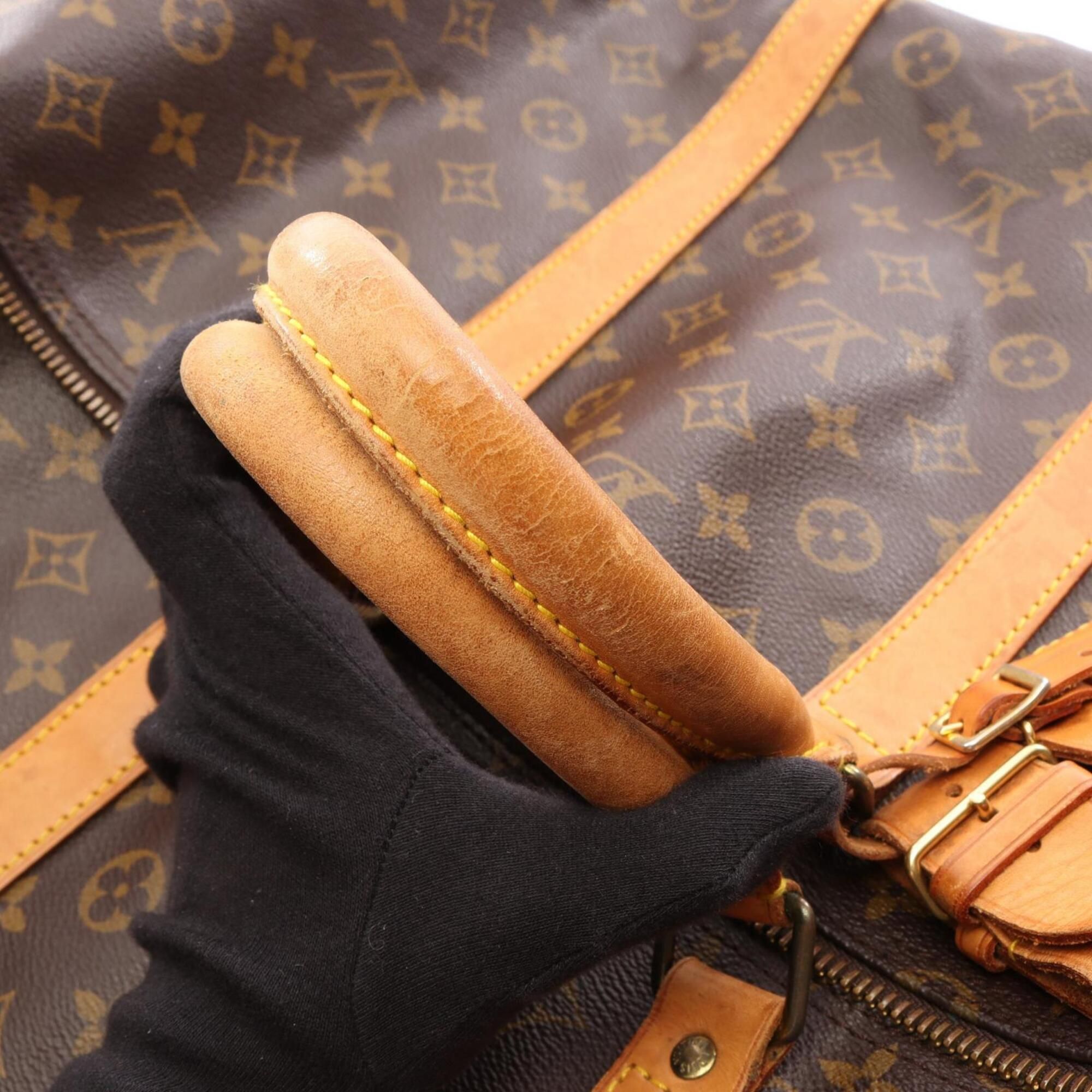 Leather Boston Bag Handbag (Pre-Owned) - Louis Vuitton - Modalova