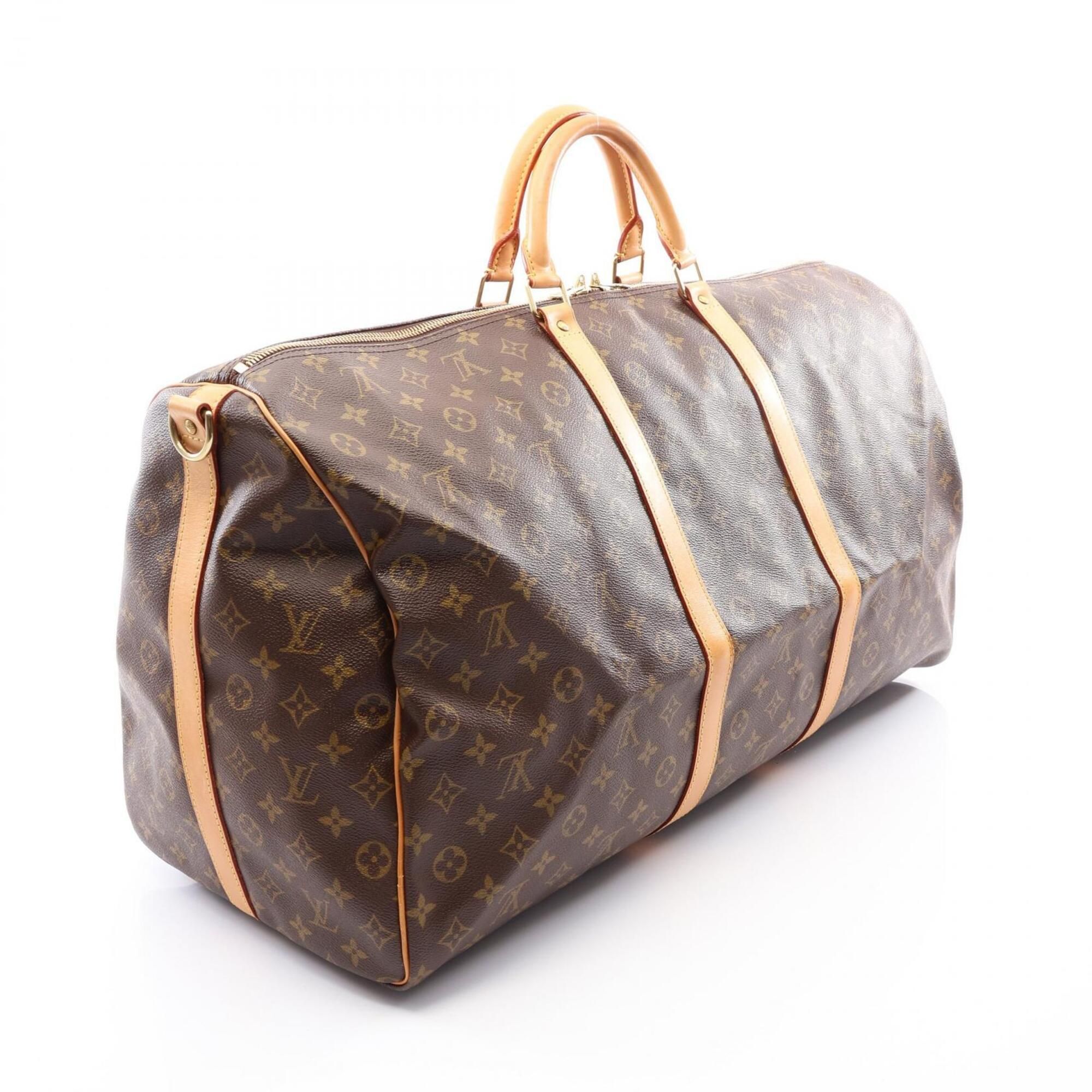 Leather Boston Bag Handbag (Pre-Owned) - Louis Vuitton - Modalova