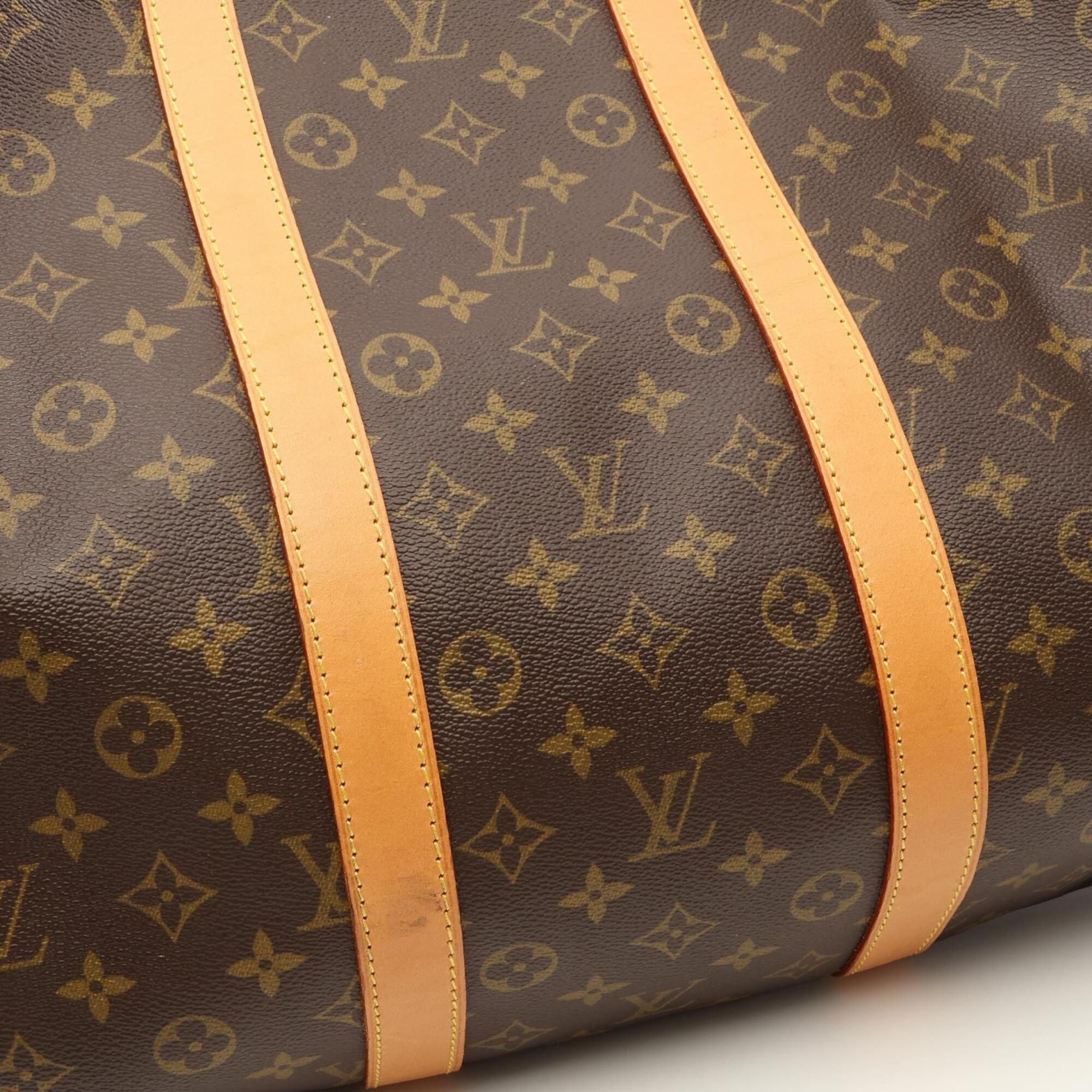 Coated Canvas Leather Boston Bag (Pre-Owned) - Louis Vuitton - Modalova