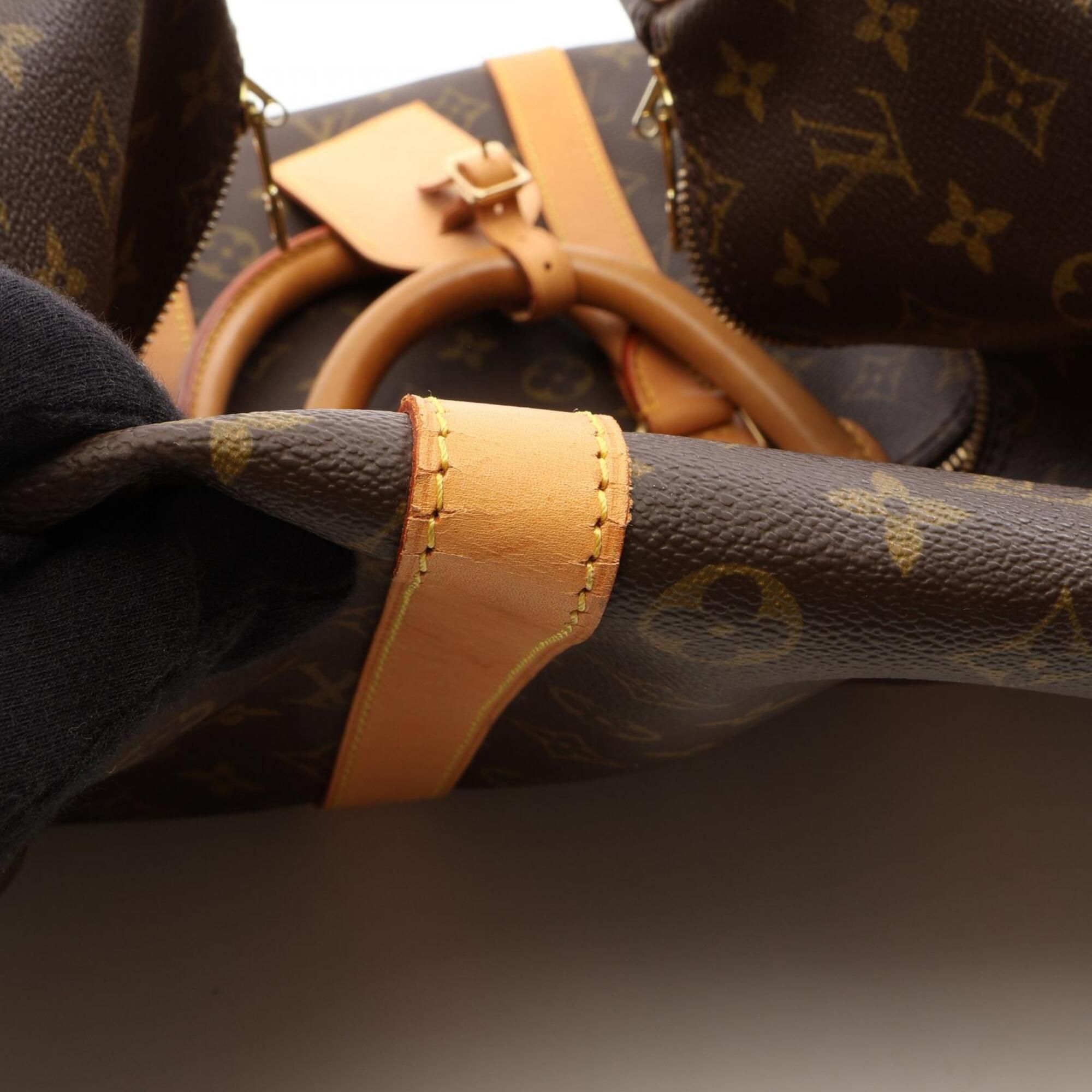 Coated Canvas Leather Boston Bag (Pre-Owned) - Louis Vuitton - Modalova