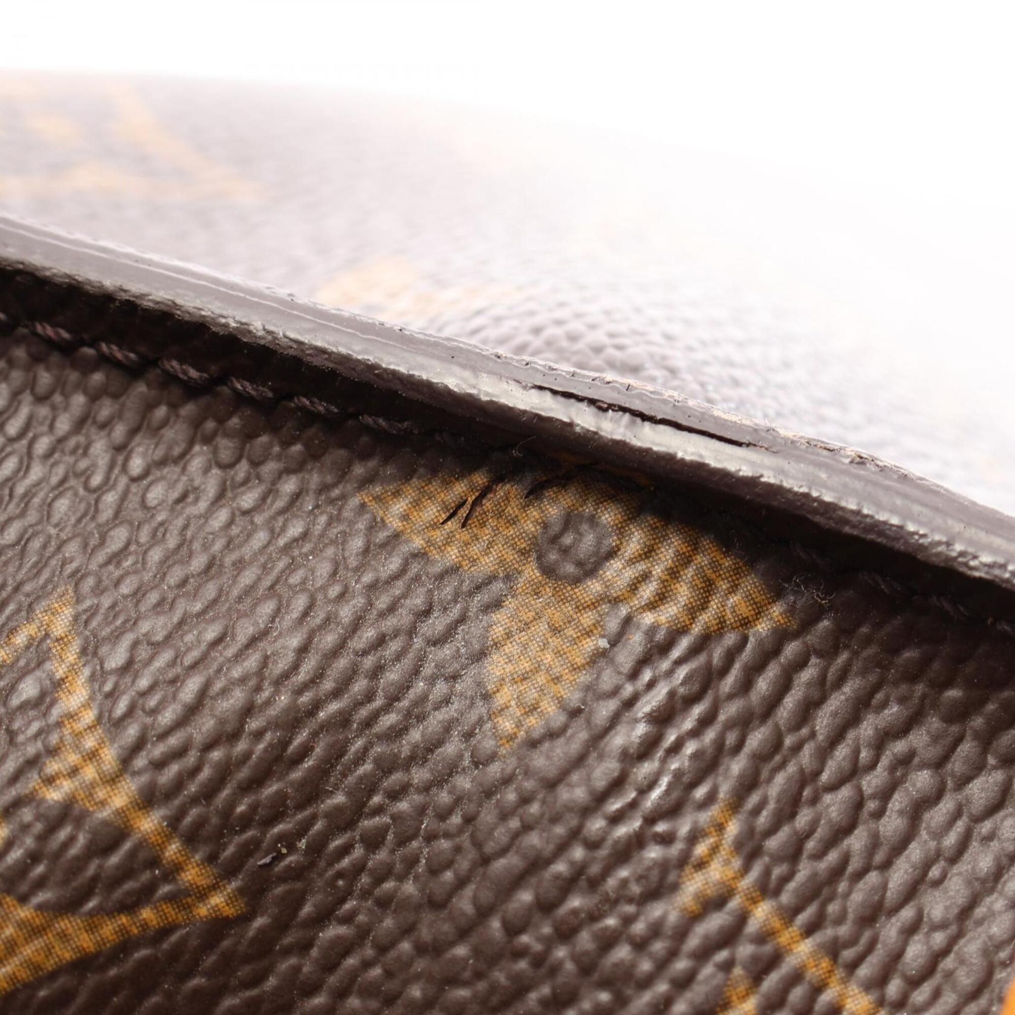 Coated Canvas Monogram Leather Handbag Shoulder Bag (Pre-Owned) - Louis Vuitton - Modalova