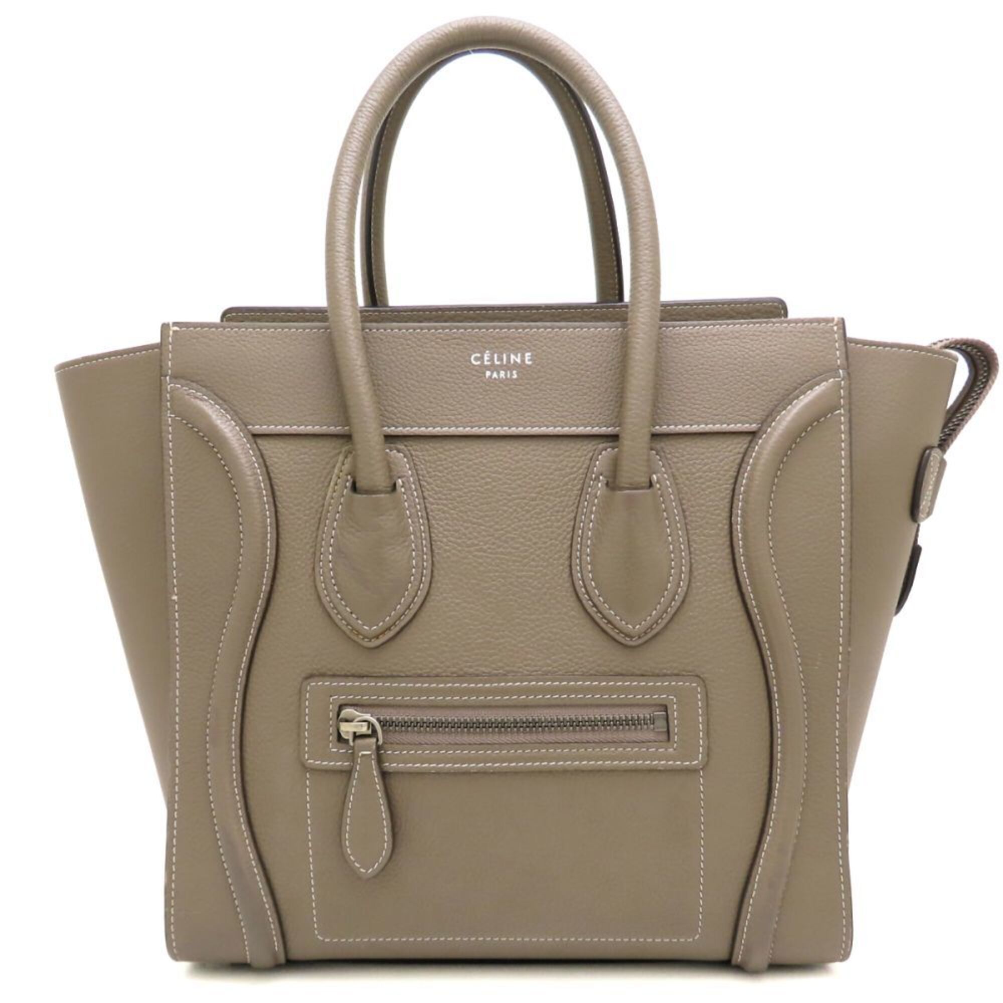 Leather Handbag (Pre-Owned) - Celine - Modalova