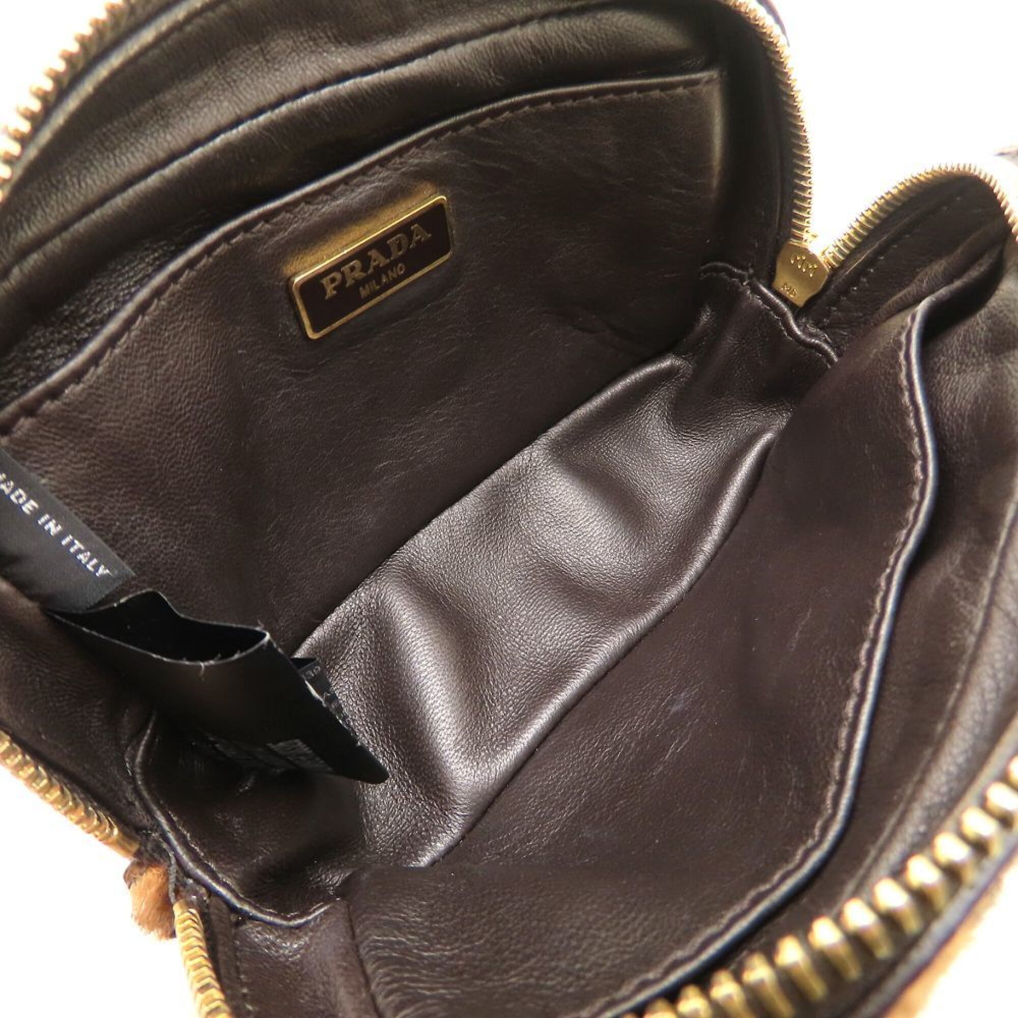 Leather Shoulder Bag (Pre-Owned) - Prada - Modalova