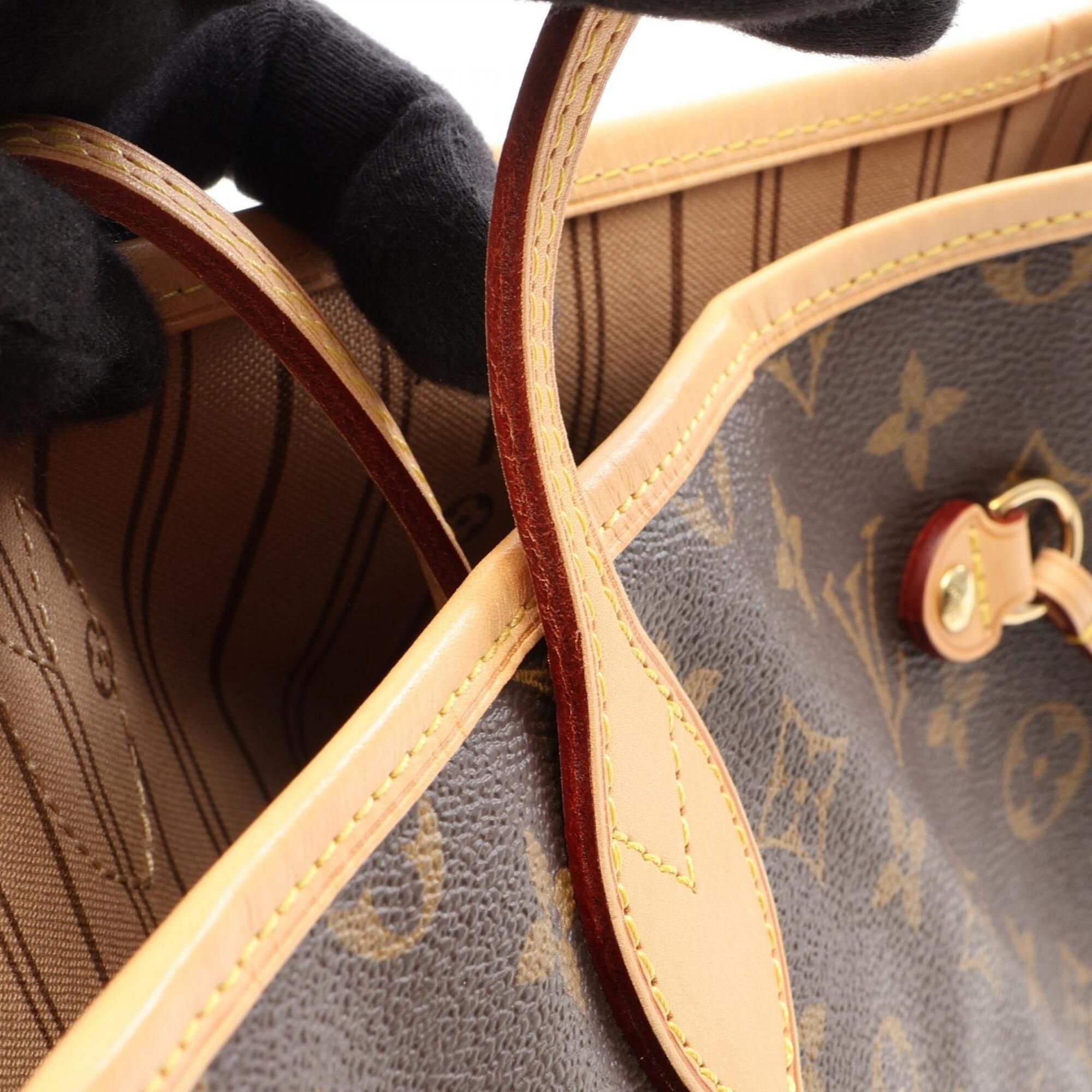 Monogram Pvc Coated Canvas Leather Handbag Tote Bag (Pre-Owned) - Louis Vuitton - Modalova