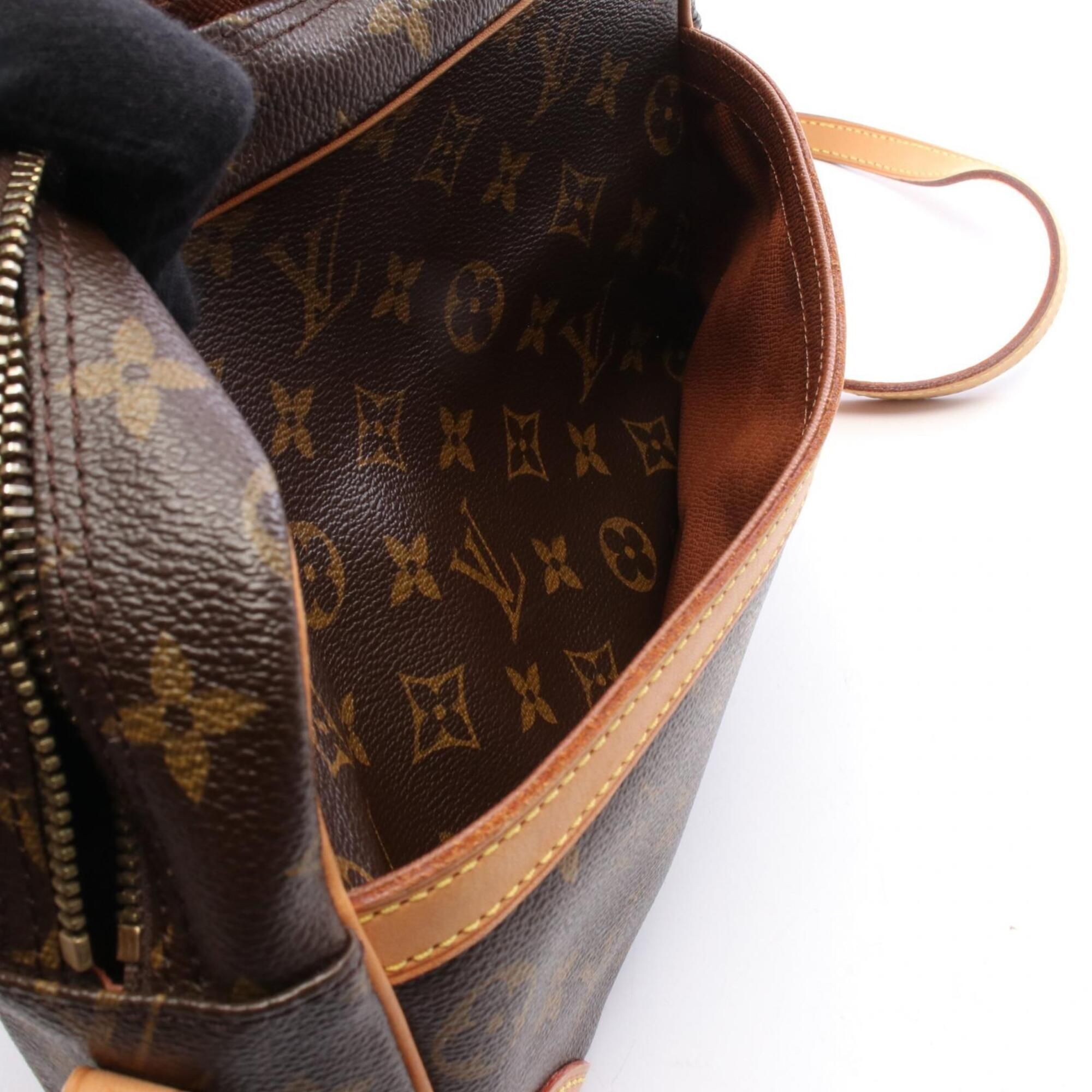Coated Canvas Pvc Monogram Leather Handbag Shoulder Bag (Pre-Owned) - Louis Vuitton - Modalova
