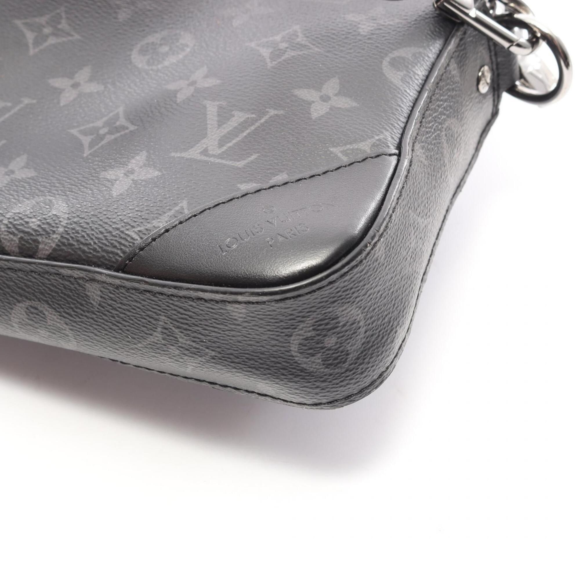 Coated Canvas Pvc Monogram Eclipse Leather Handbag Shoulder Bag (Pre-Owned) - Louis Vuitton - Modalova