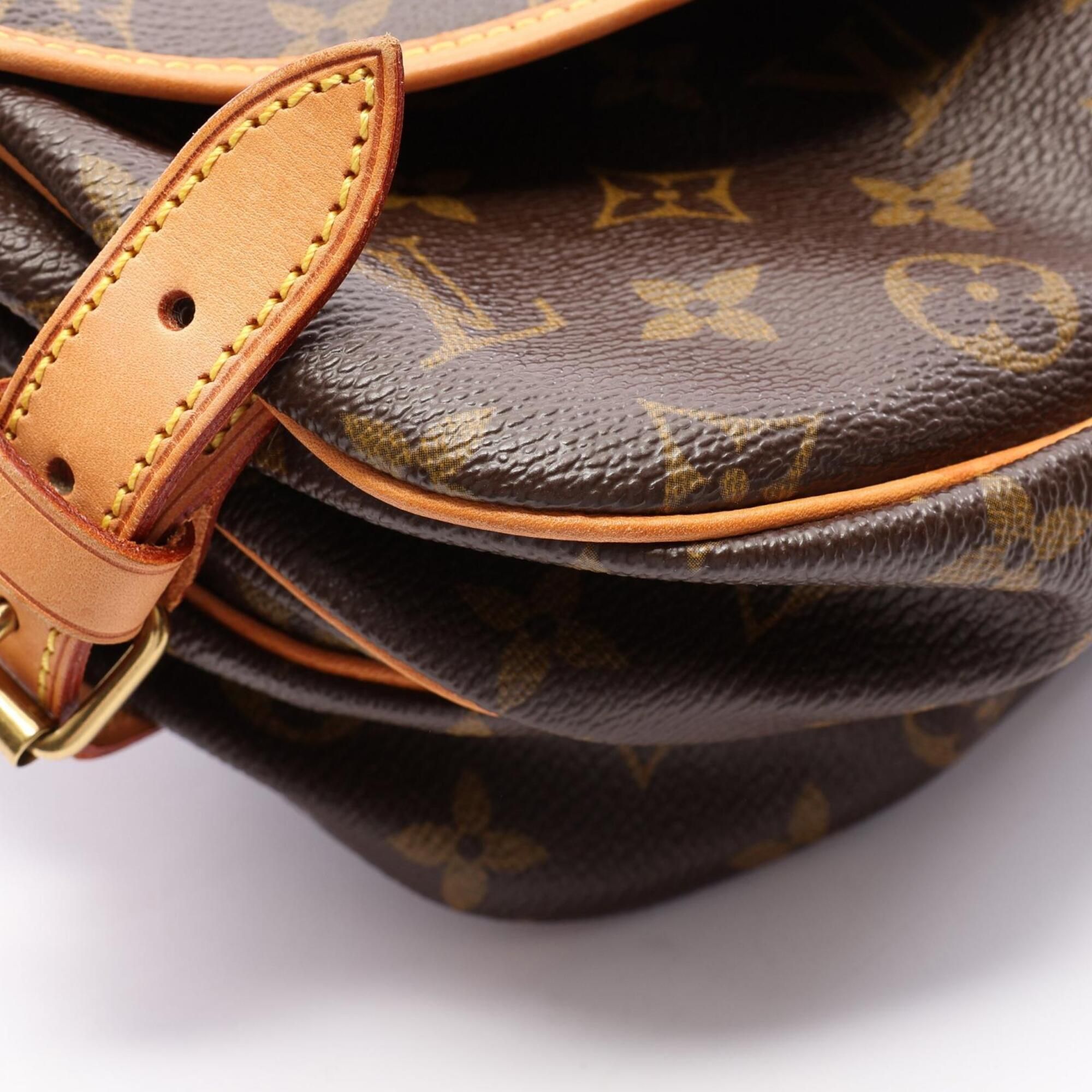 Pvc Coated Canvas Leather Handbag Shoulder Bag (Pre-Owned) - Louis Vuitton - Modalova