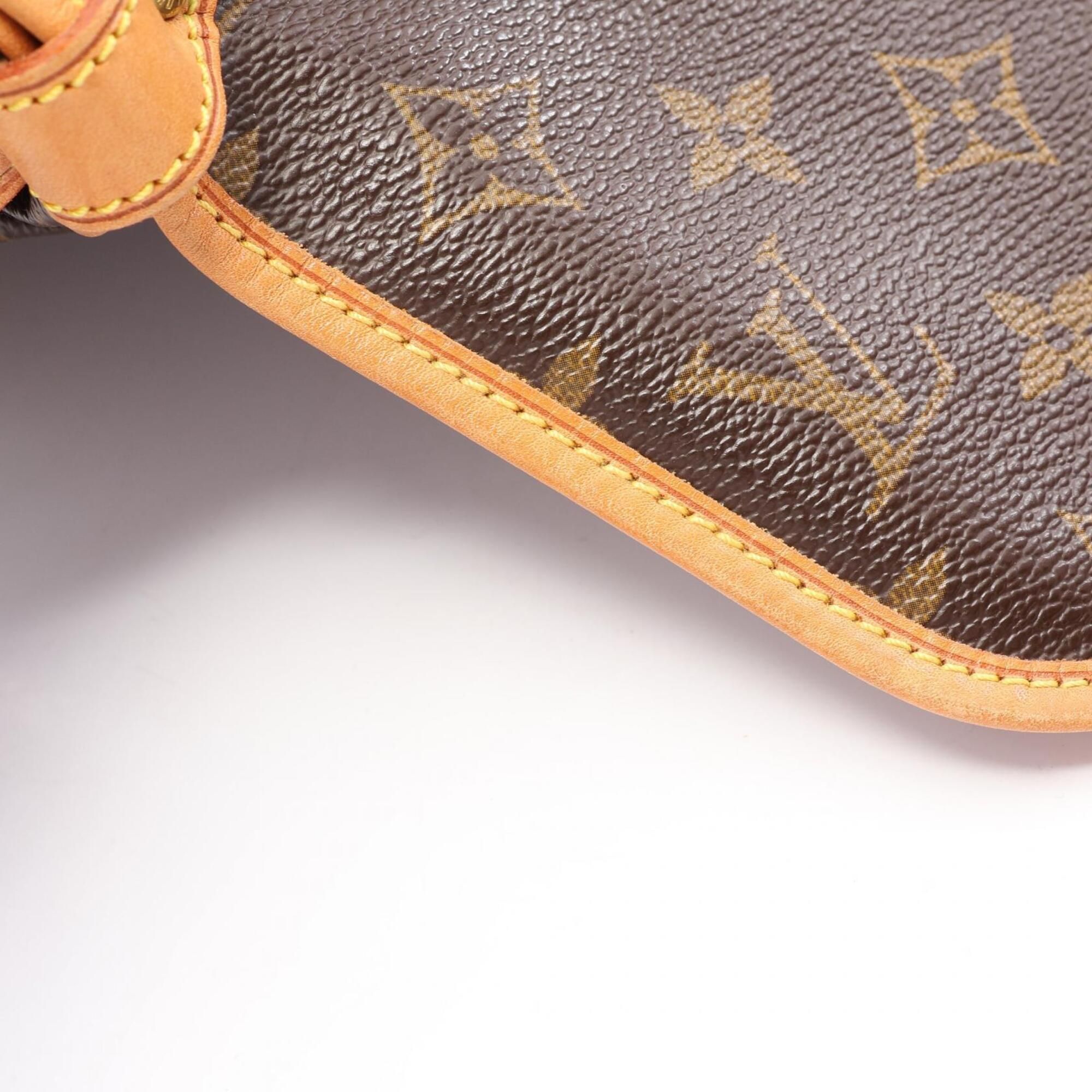 Pvc Coated Canvas Leather Handbag Shoulder Bag (Pre-Owned) - Louis Vuitton - Modalova
