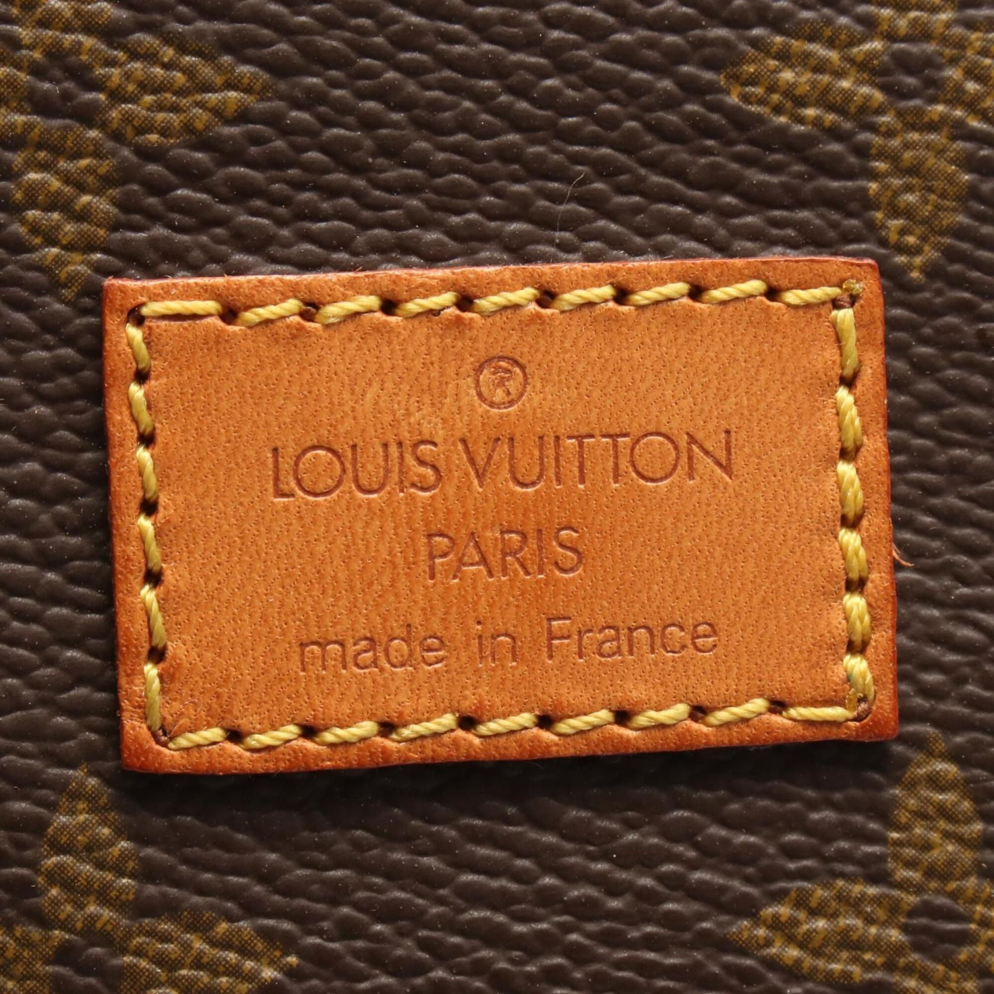 Pvc Coated Canvas Monogram Leather Handbag Shoulder Bag (Pre-Owned) - Louis Vuitton - Modalova
