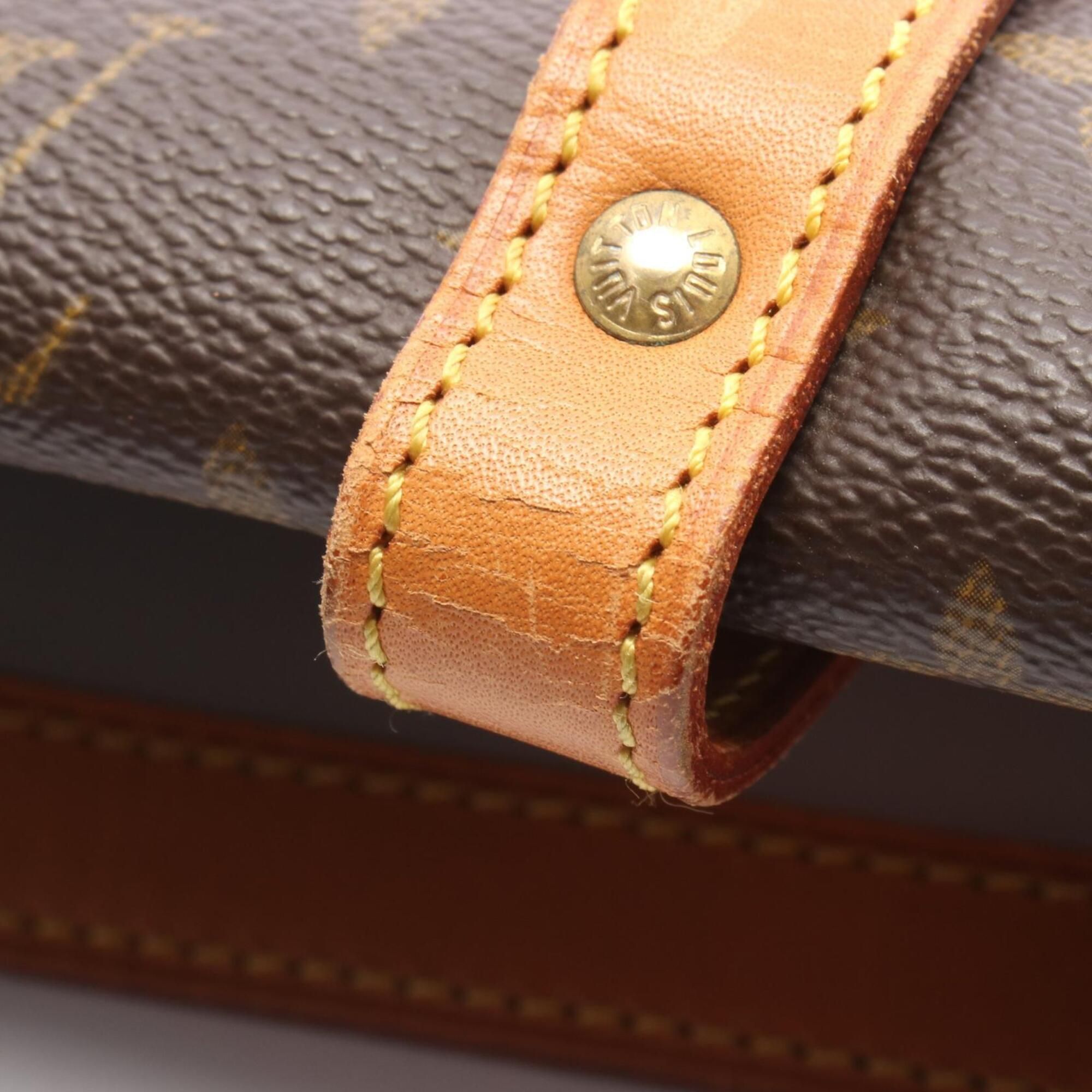 Pvc Coated Canvas Monogram Leather Handbag Shoulder Bag (Pre-Owned) - Louis Vuitton - Modalova