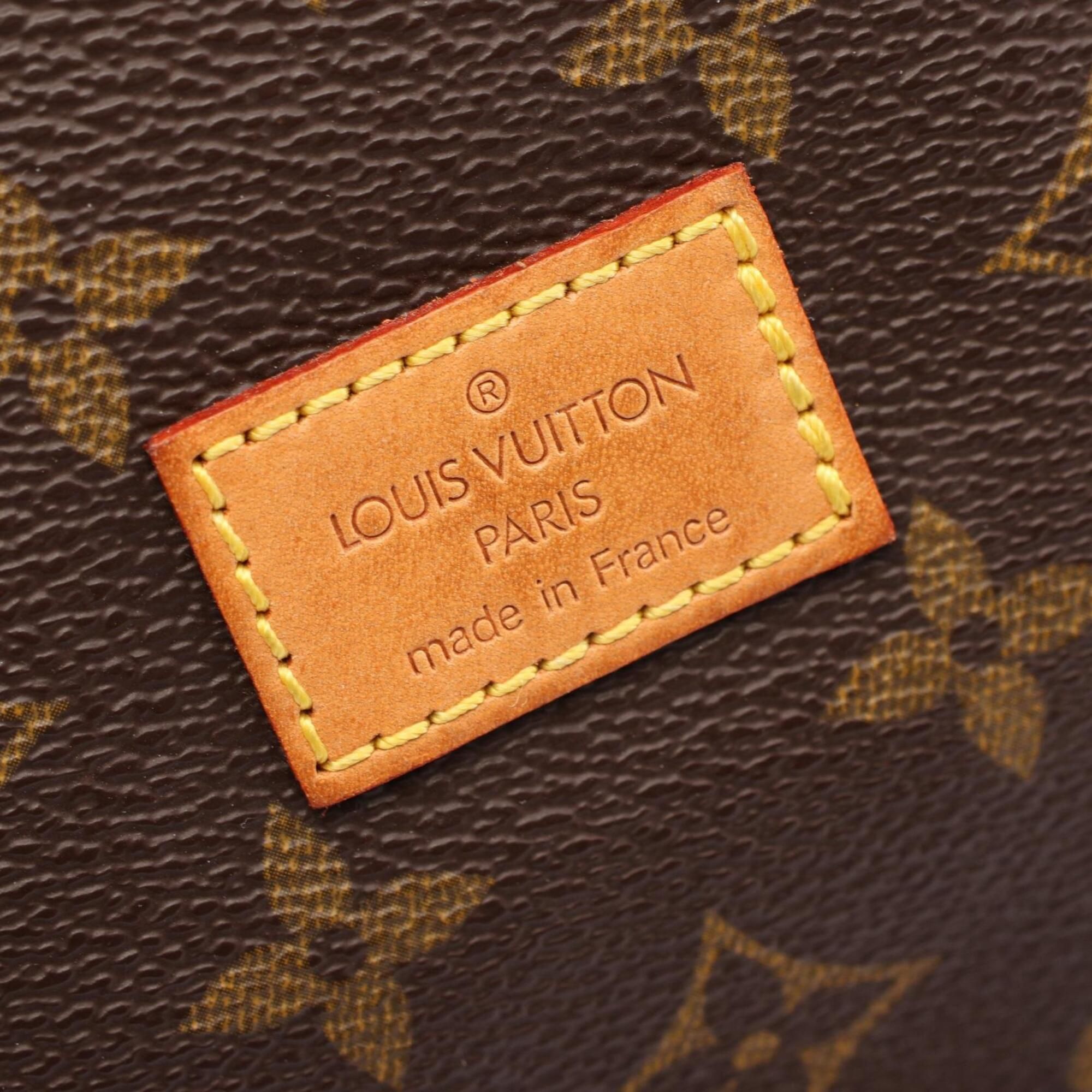 Coated Canvas Pvc Monogram Leather Handbag Shoulder Bag (Pre-Owned) - Louis Vuitton - Modalova