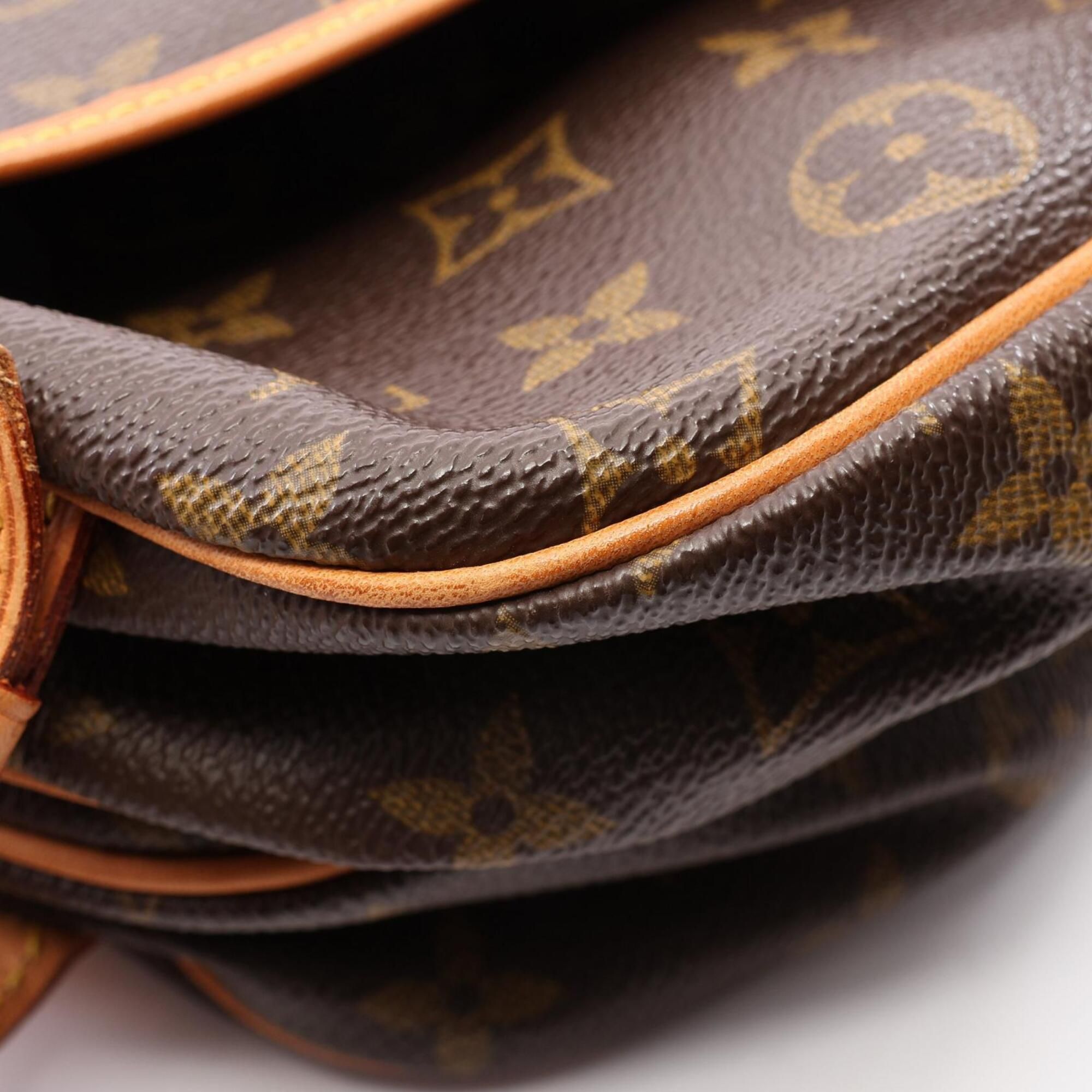 Coated Canvas Pvc Monogram Leather Handbag Shoulder Bag (Pre-Owned) - Louis Vuitton - Modalova