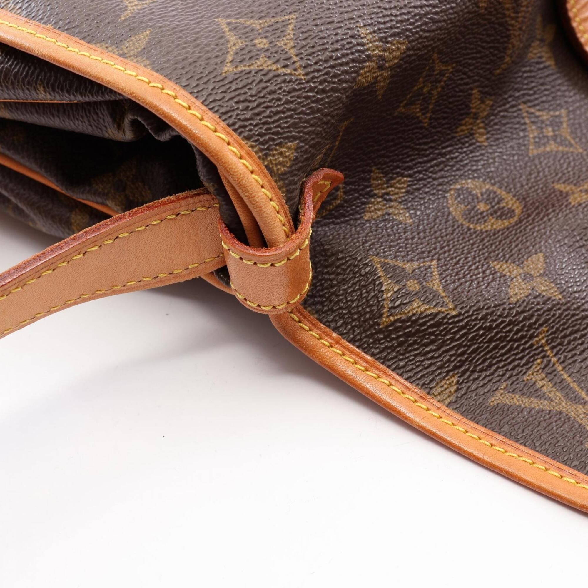 Coated Canvas Pvc Monogram Leather Handbag Shoulder Bag (Pre-Owned) - Louis Vuitton - Modalova