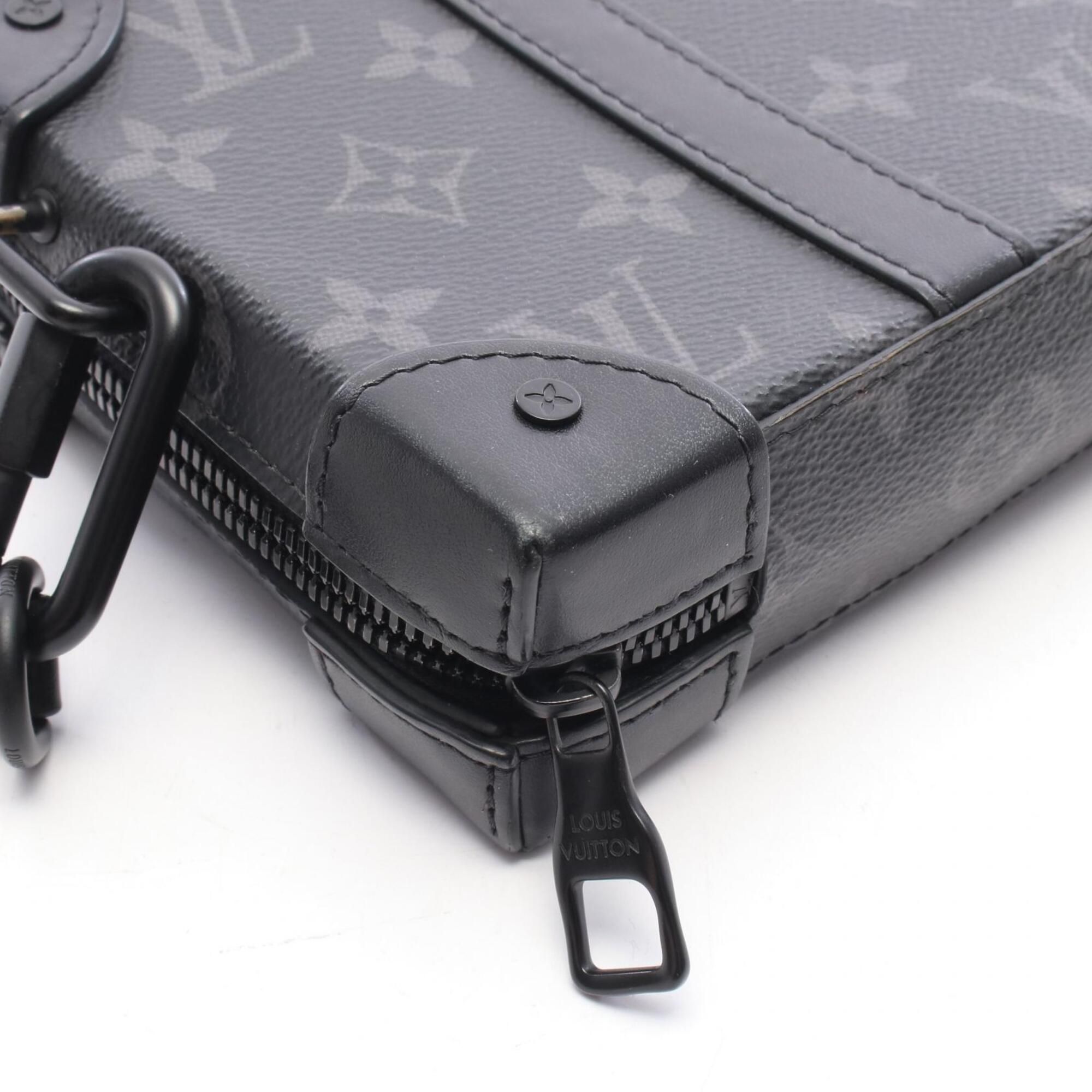 Coated Canvas Pvc Monogram Eclipse Leather Handbag Shoulder Bag (Pre-Owned) - Louis Vuitton - Modalova