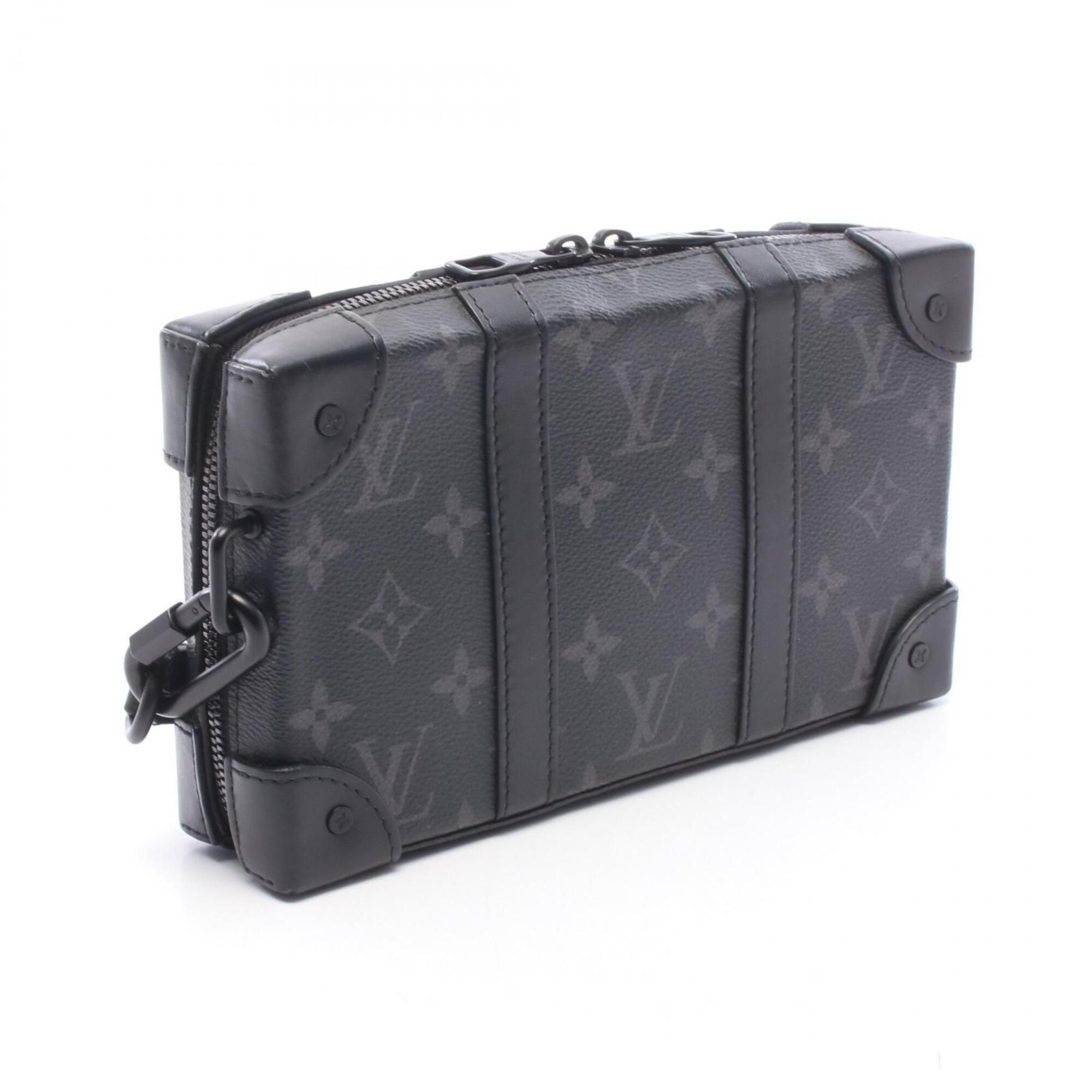 Coated Canvas Pvc Monogram Eclipse Leather Handbag Shoulder Bag (Pre-Owned) - Louis Vuitton - Modalova
