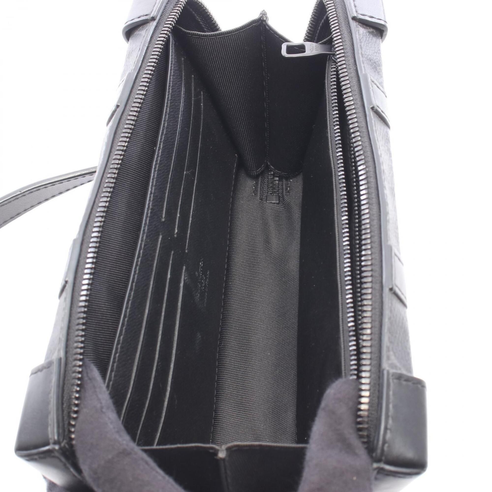Coated Canvas Pvc Monogram Eclipse Leather Handbag Shoulder Bag (Pre-Owned) - Louis Vuitton - Modalova