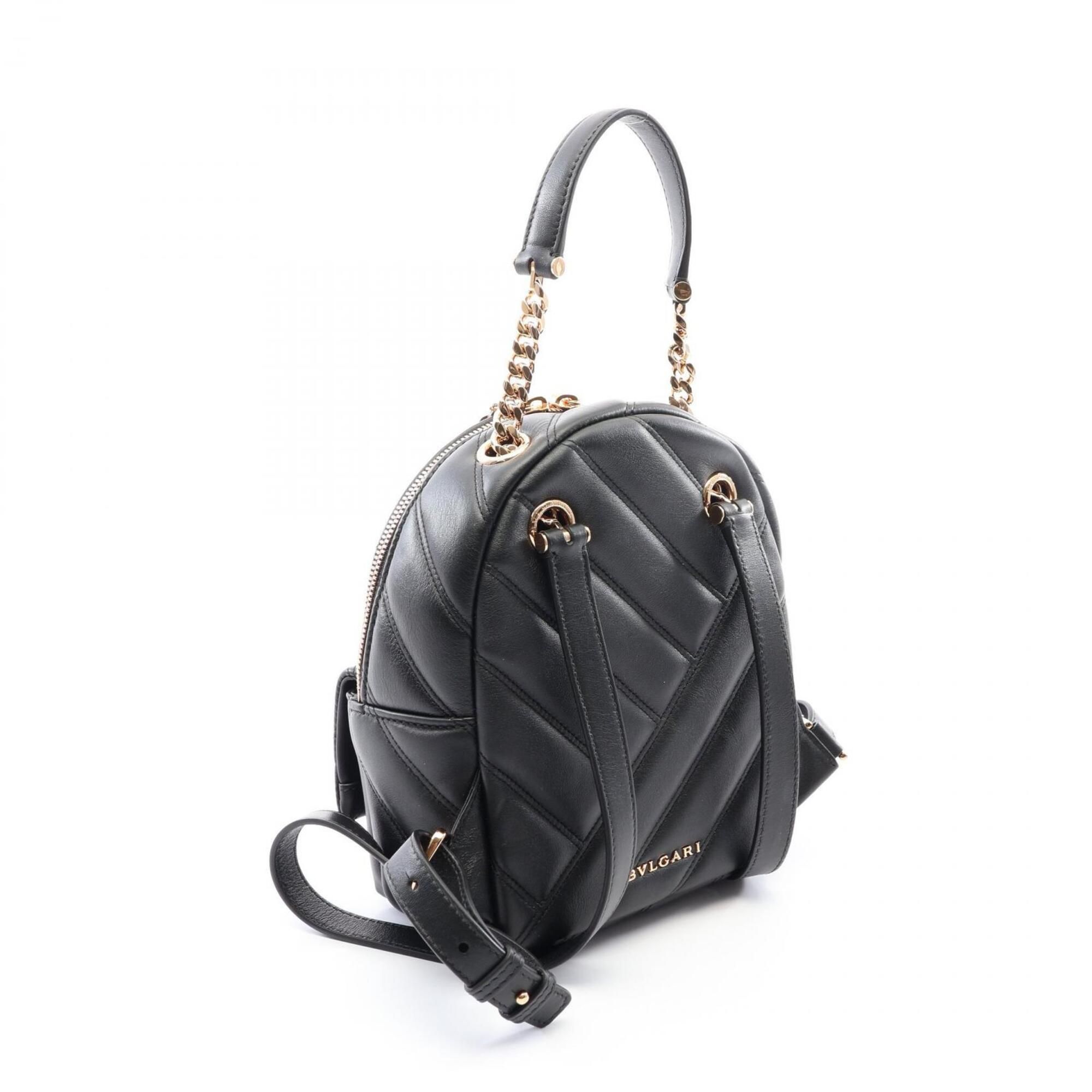Leather Backpack (Pre-Owned) - Bvlgari - Modalova
