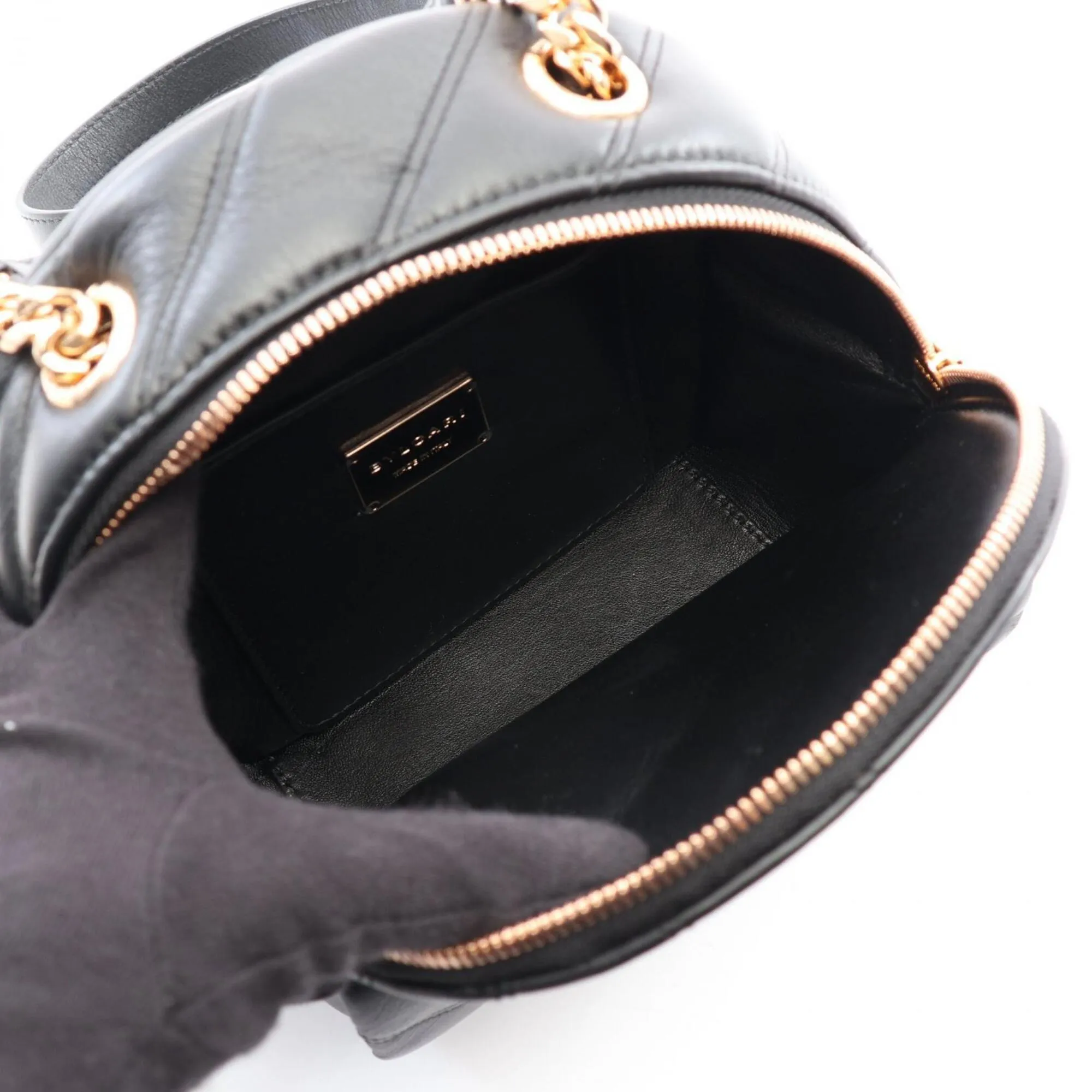 Leather Backpack (Pre-Owned) - Bvlgari - Modalova