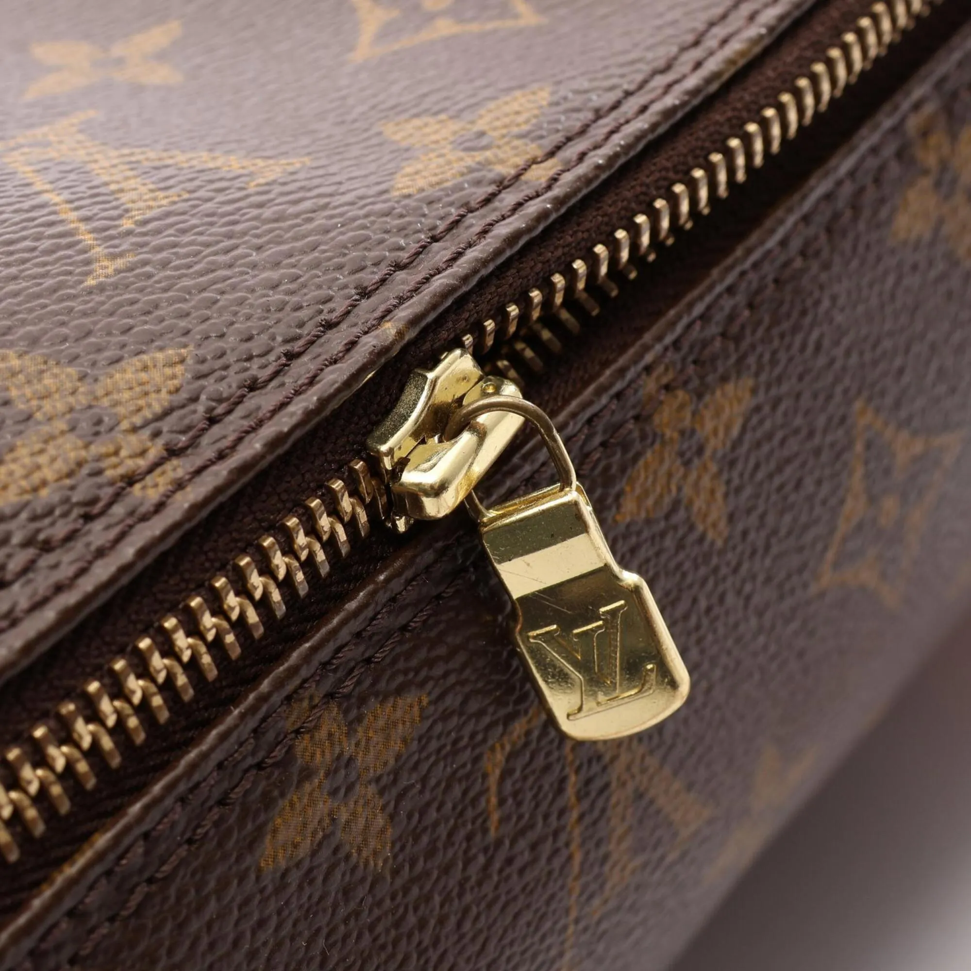 Coated Canvas Leather Handbag (Pre-Owned) - Louis Vuitton - Modalova