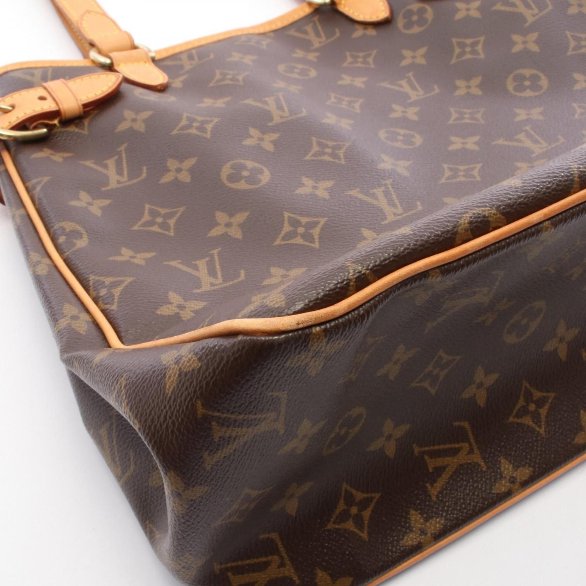 Coated Canvas Leather Handbag Tote Bag (Pre-Owned) - Louis Vuitton - Modalova