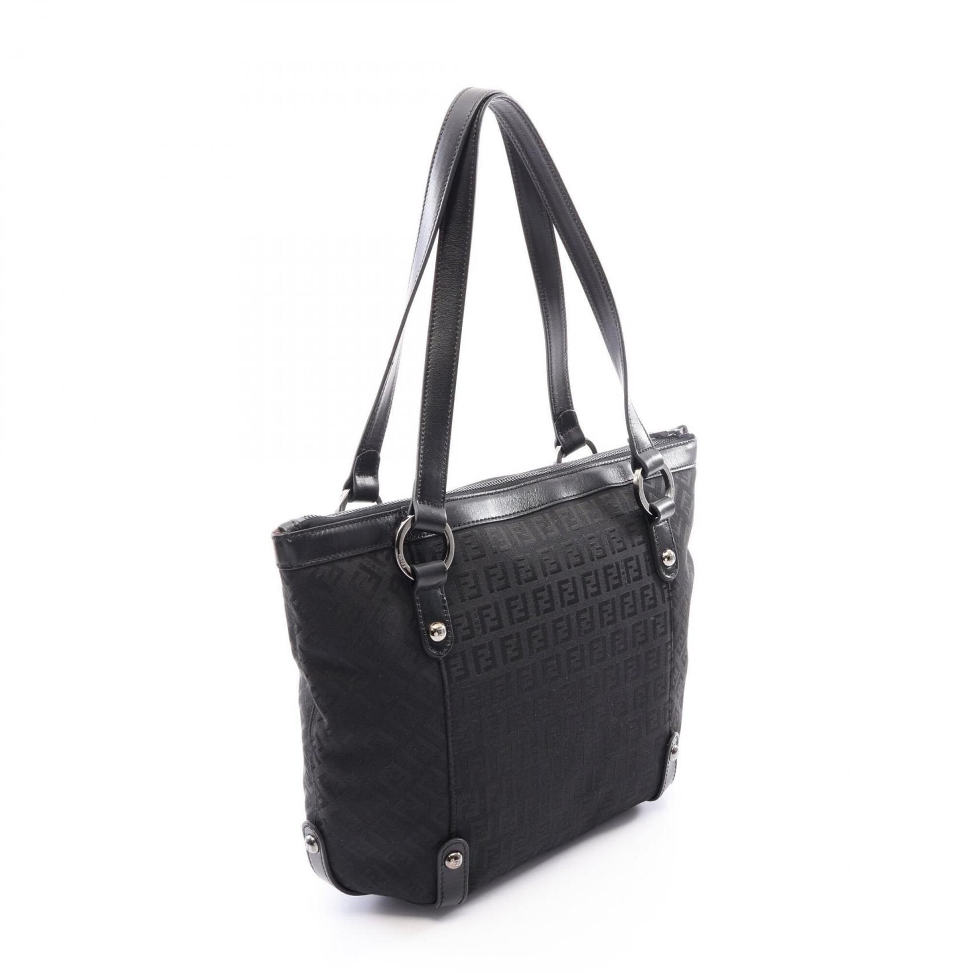 Canvas Leather Handbag Shoulder Bag (Pre-Owned) - Fendi - Modalova