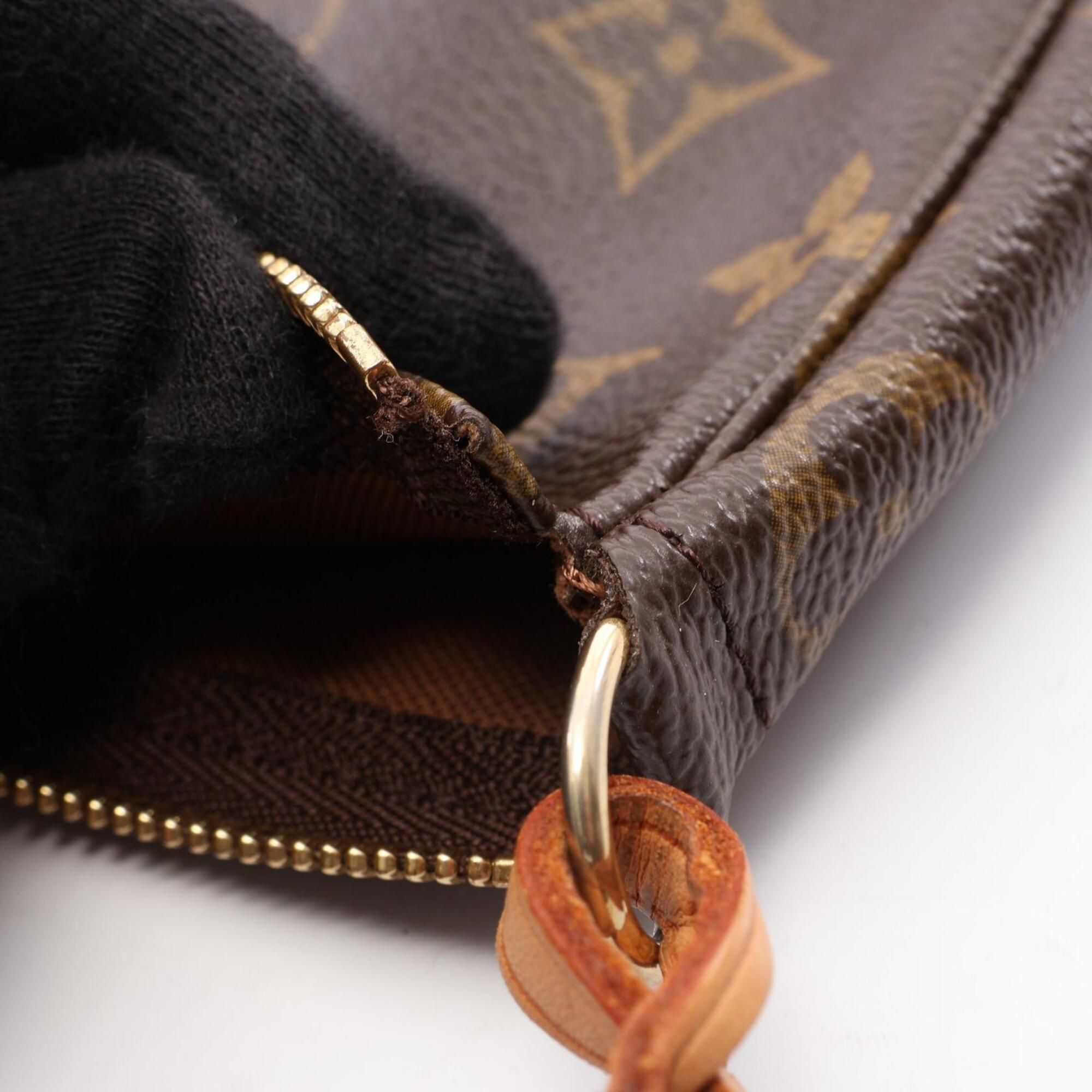 Monogram Leather Handbag (Pre-Owned) - Louis Vuitton - Modalova