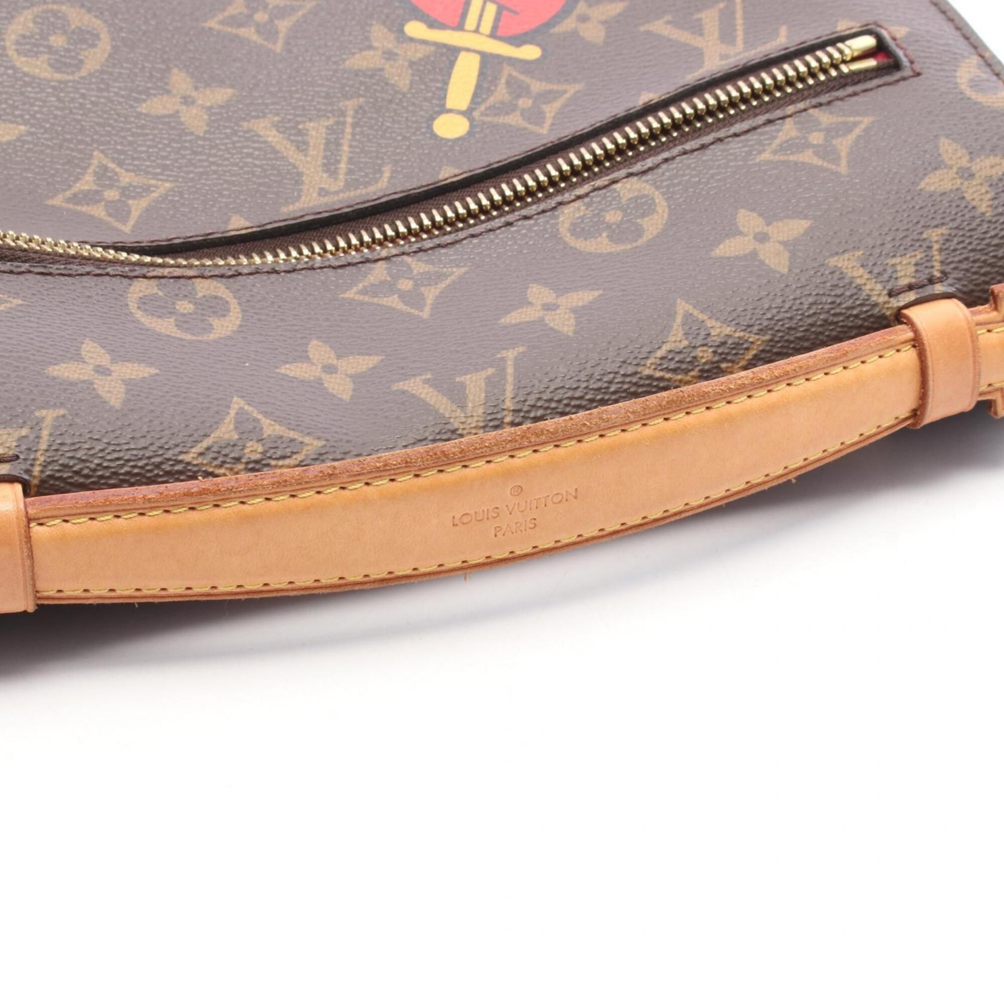 Coated Canvas Leather Handbag Pochette (Pre-Owned) - Louis Vuitton - Modalova