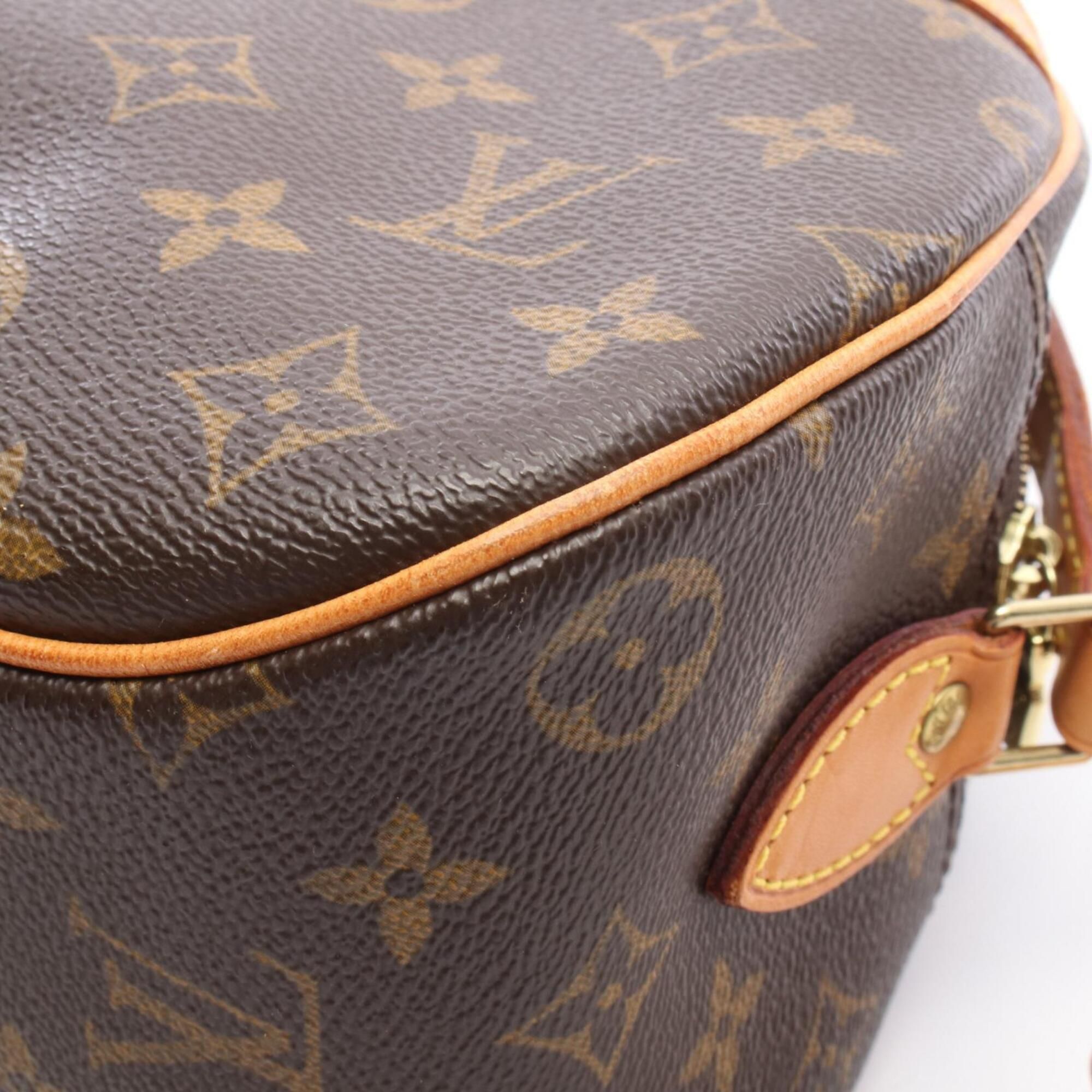Coated Canvas Leather Handbag Shoulder Bag (Pre-Owned) - Louis Vuitton - Modalova