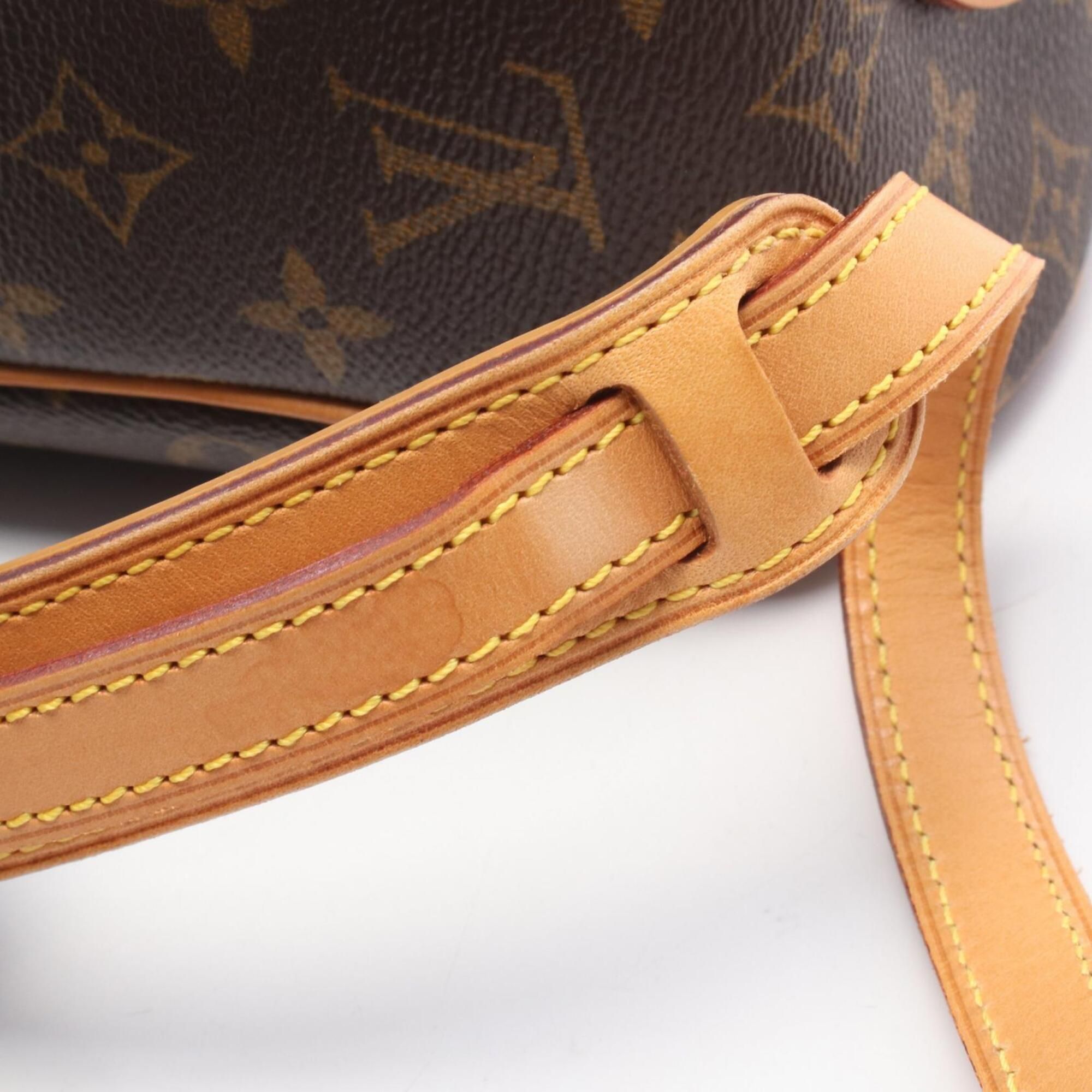 Coated Canvas Leather Handbag Shoulder Bag (Pre-Owned) - Louis Vuitton - Modalova