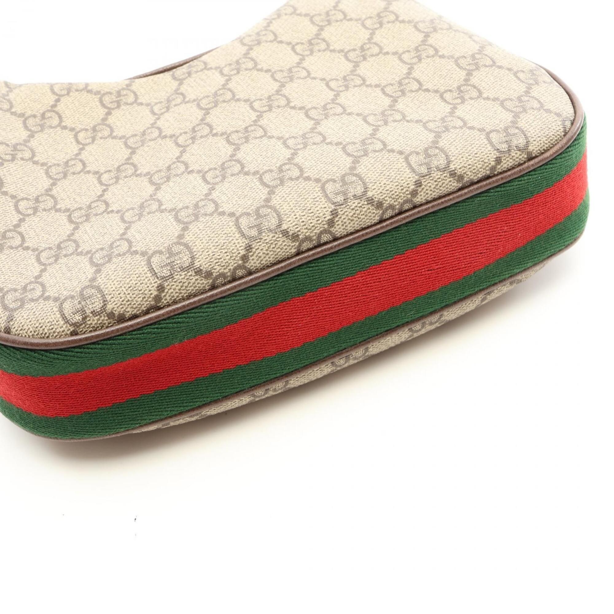 Coated Canvas Leather Handbag Shoulder Bag (Pre-Owned) - Gucci - Modalova