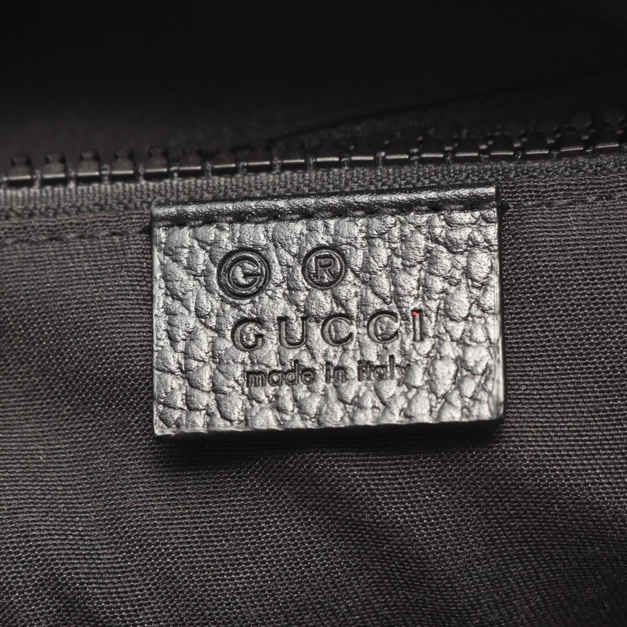 Nylon Leather Backpack Handbag (Pre-Owned) - Gucci - Modalova