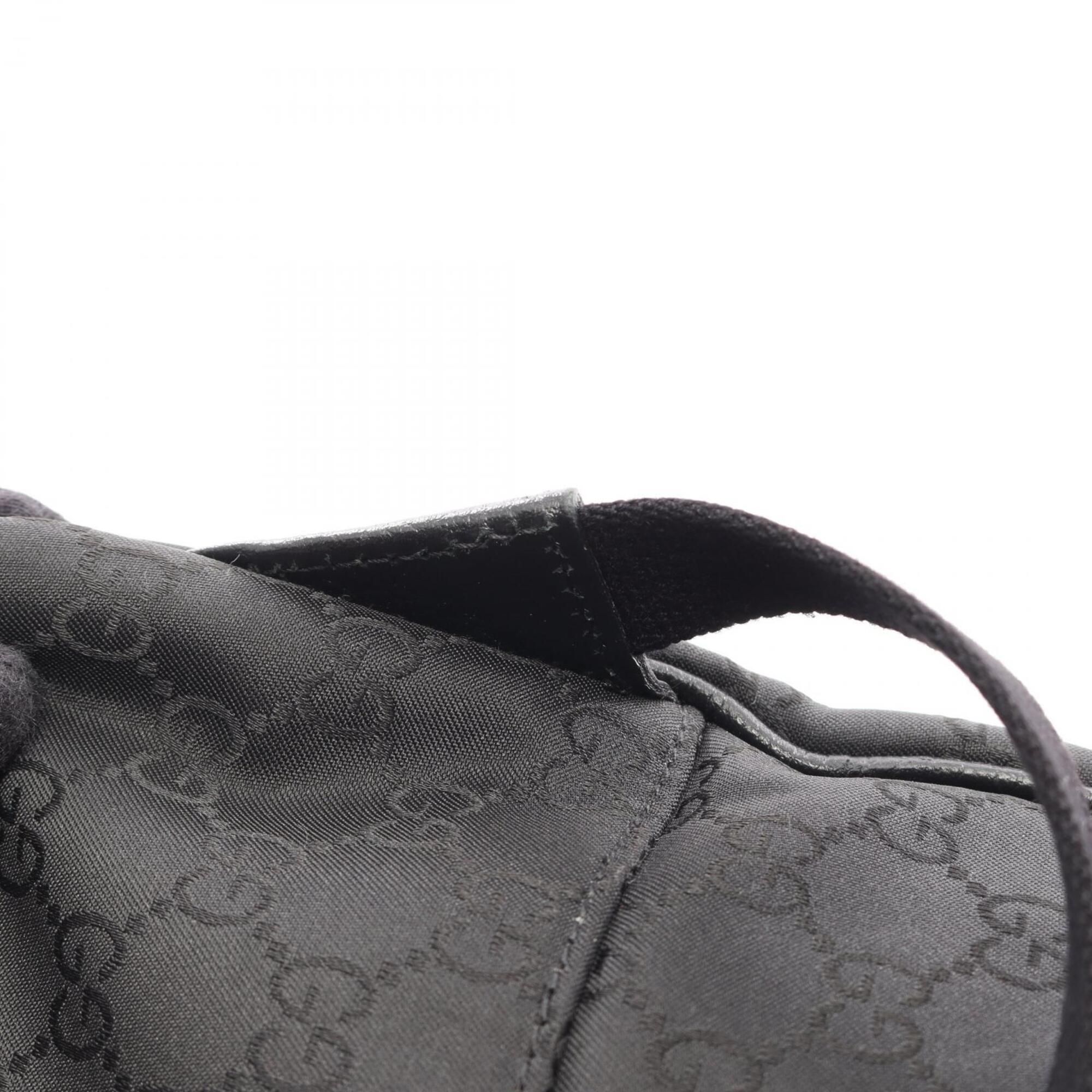 Nylon Leather Backpack Handbag (Pre-Owned) - Gucci - Modalova