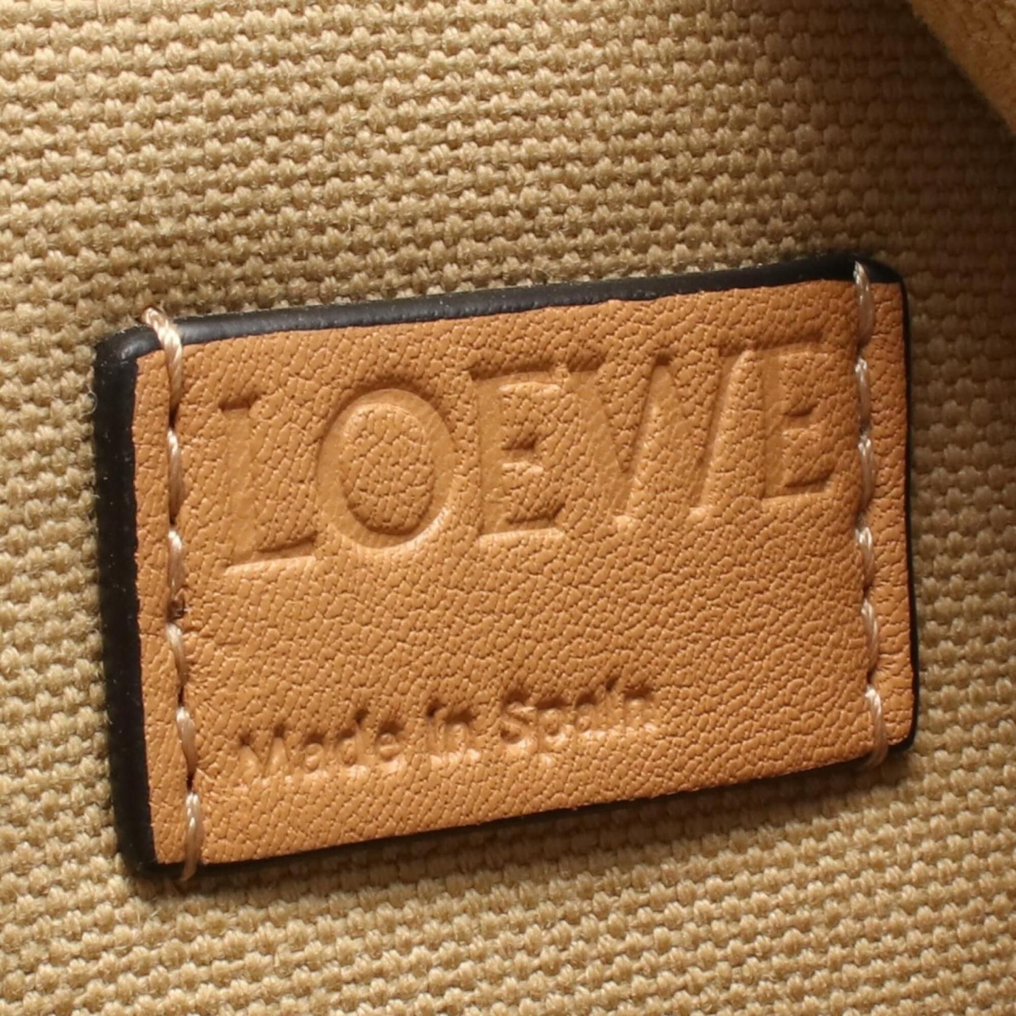 Canvas Leather Backpack Handbag (Pre-Owned) - Loewe - Modalova