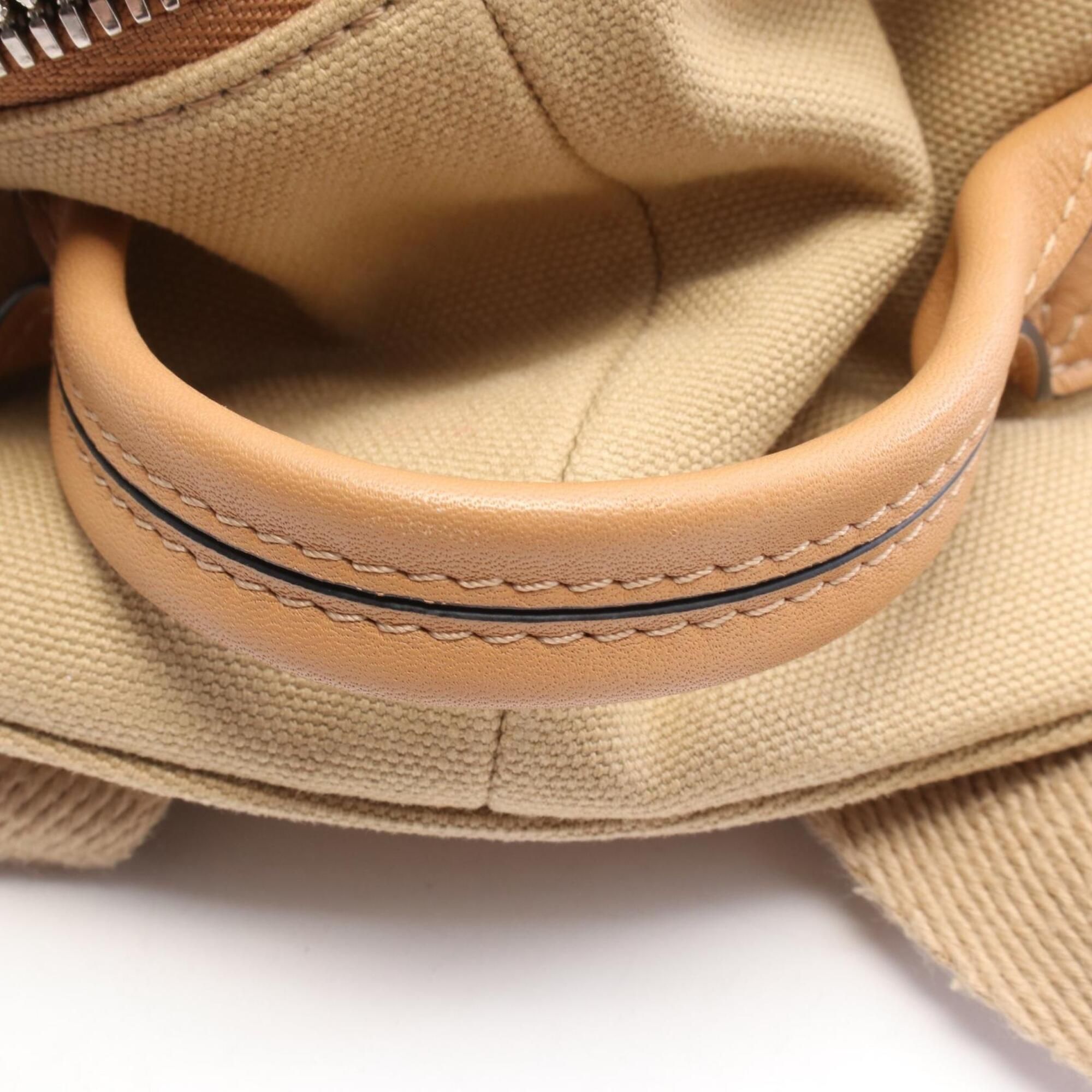 Canvas Leather Backpack Handbag (Pre-Owned) - Loewe - Modalova