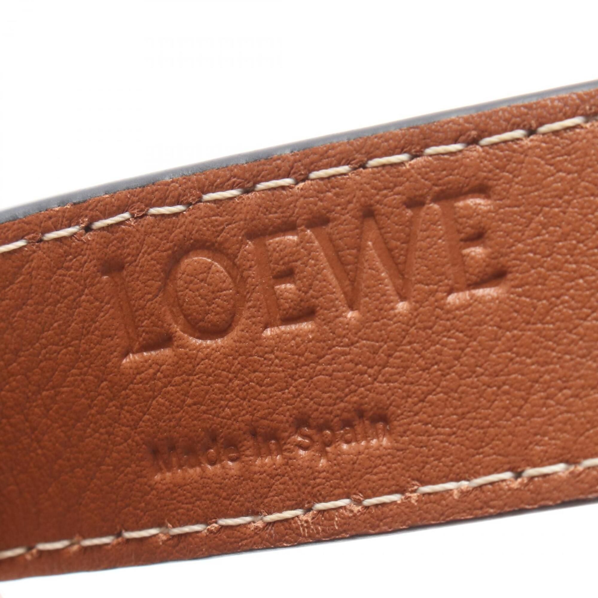 Leather Raffia Basket Handbag (Pre-Owned) - Loewe - Modalova