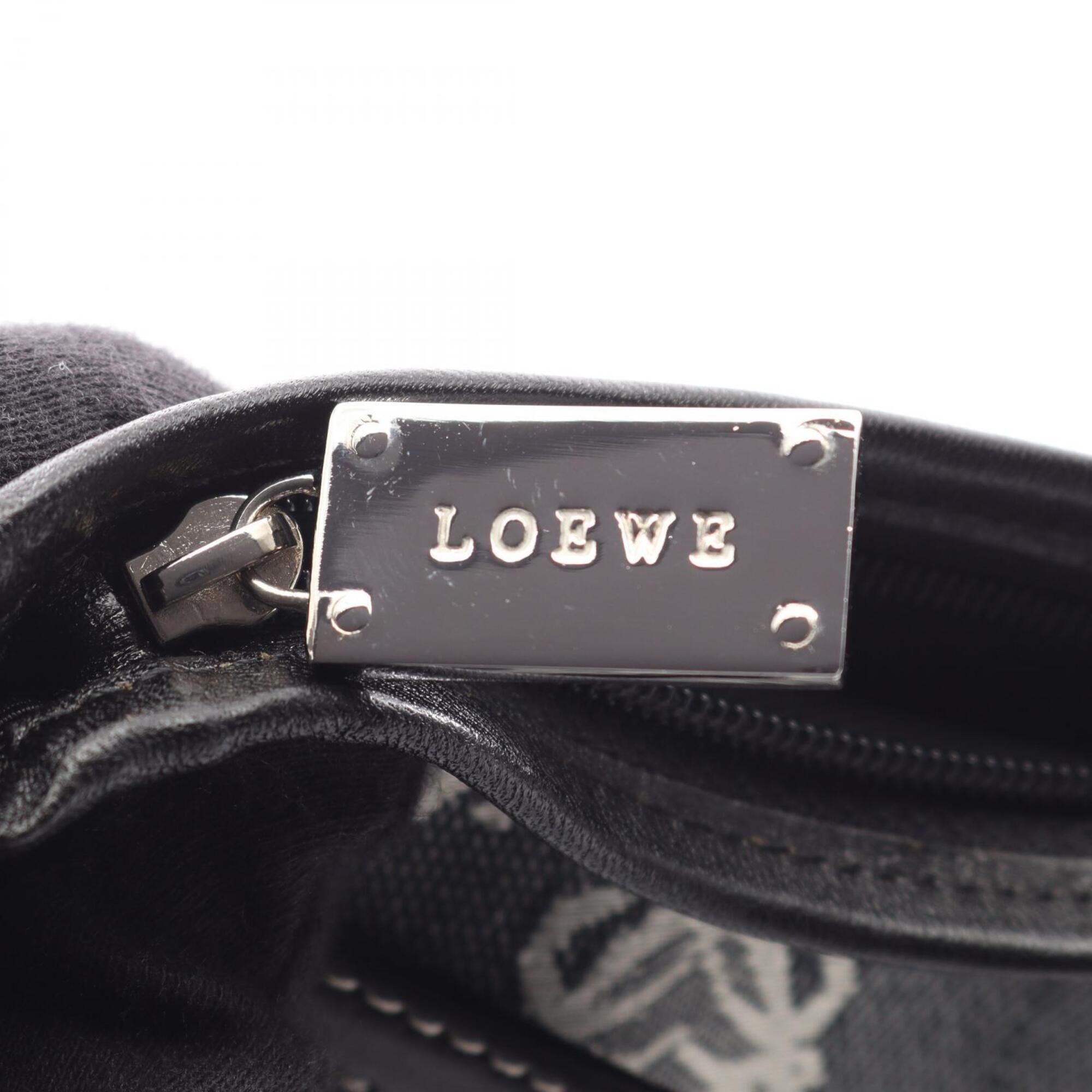 Canvas Leather Handbag Shoulder Bag (Pre-Owned) - Loewe - Modalova