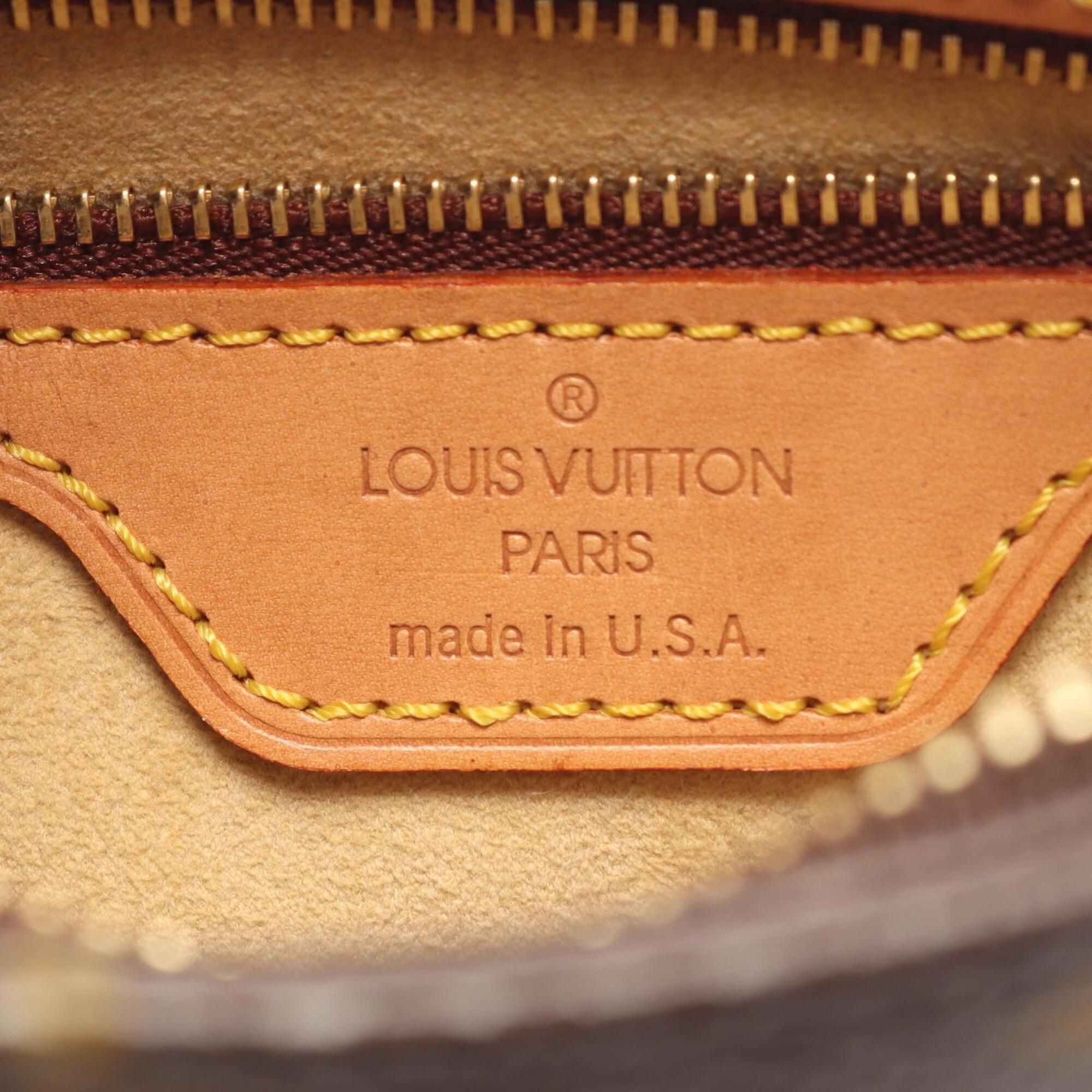 Coated Canvas Leather Handbag Shoulder Bag (Pre-Owned) - Louis Vuitton - Modalova
