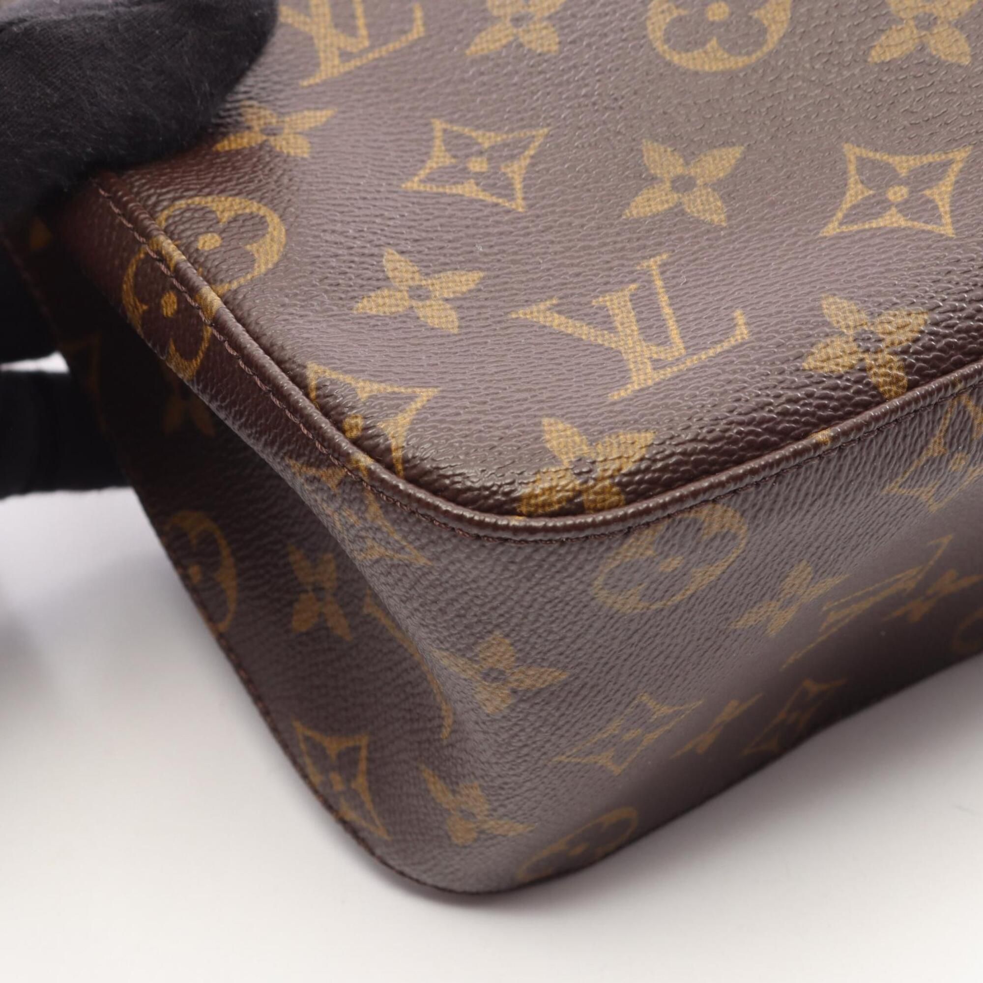 Coated Canvas Leather Handbag Shoulder Bag (Pre-Owned) - Louis Vuitton - Modalova