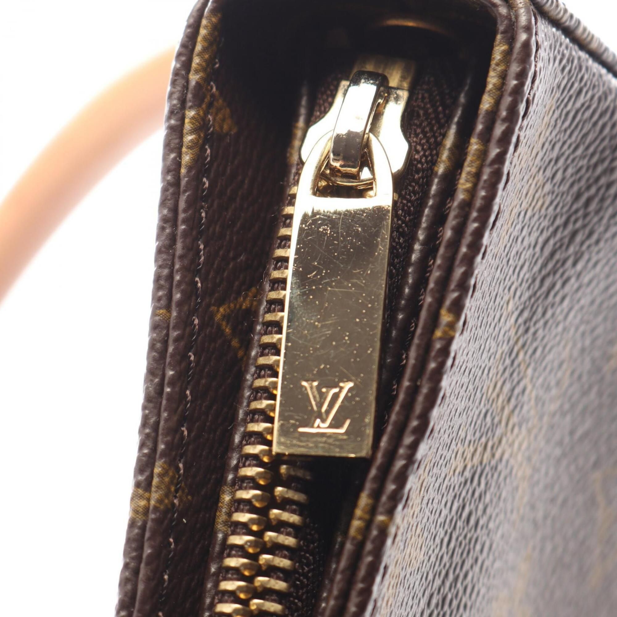 Coated Canvas Leather Handbag Shoulder Bag (Pre-Owned) - Louis Vuitton - Modalova