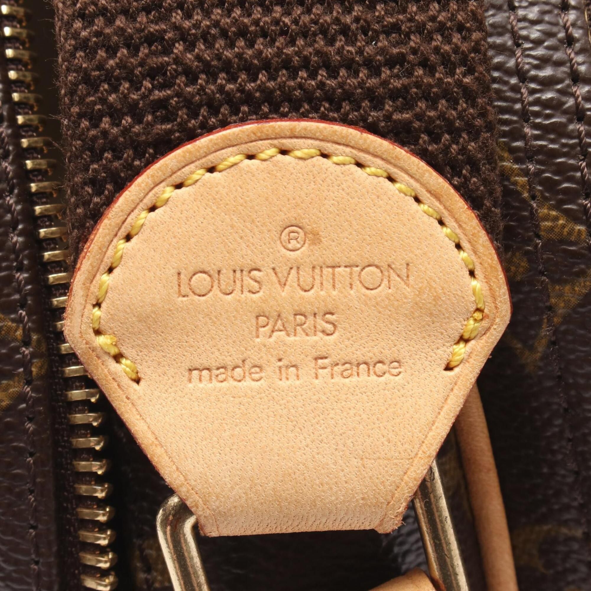 Coated Canvas Leather Handbag Shoulder Bag (Pre-Owned) - Louis Vuitton - Modalova