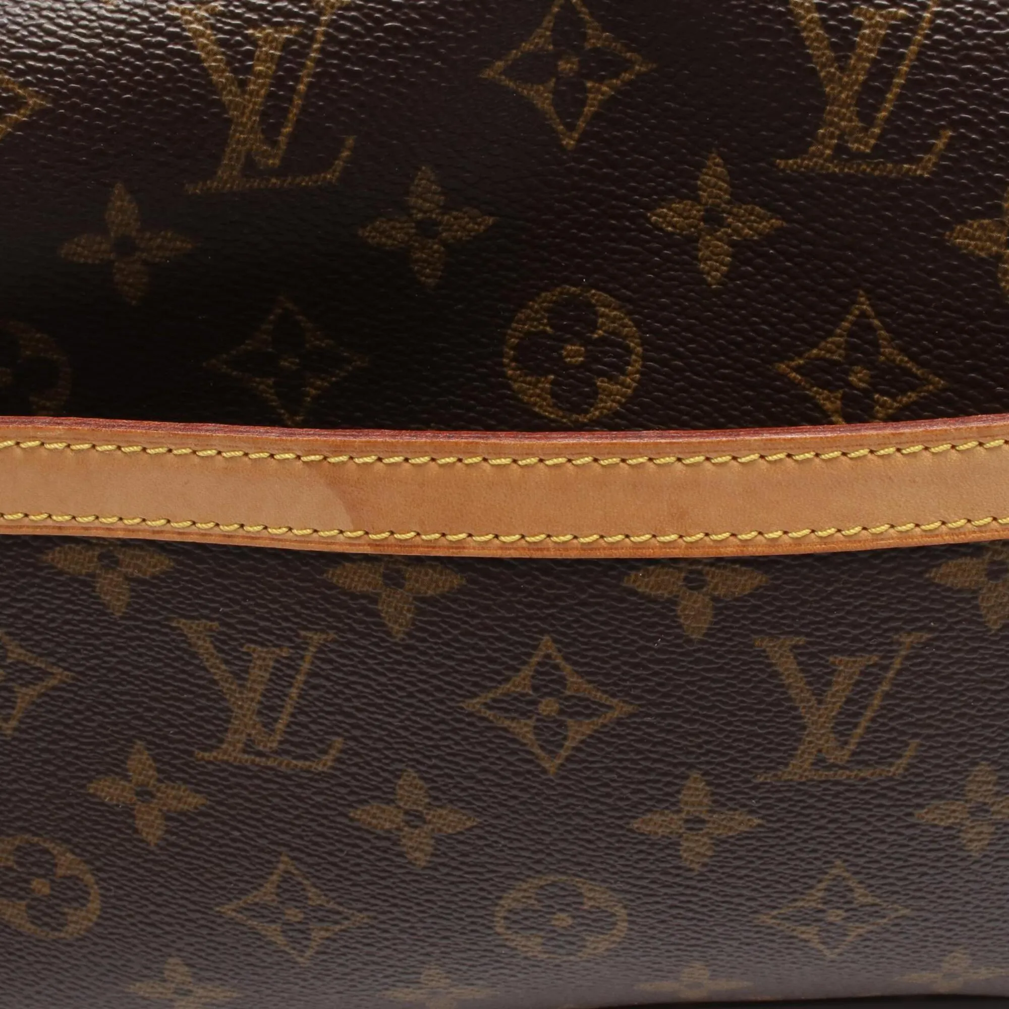 Coated Canvas Leather Handbag Shoulder Bag (Pre-Owned) - Louis Vuitton - Modalova