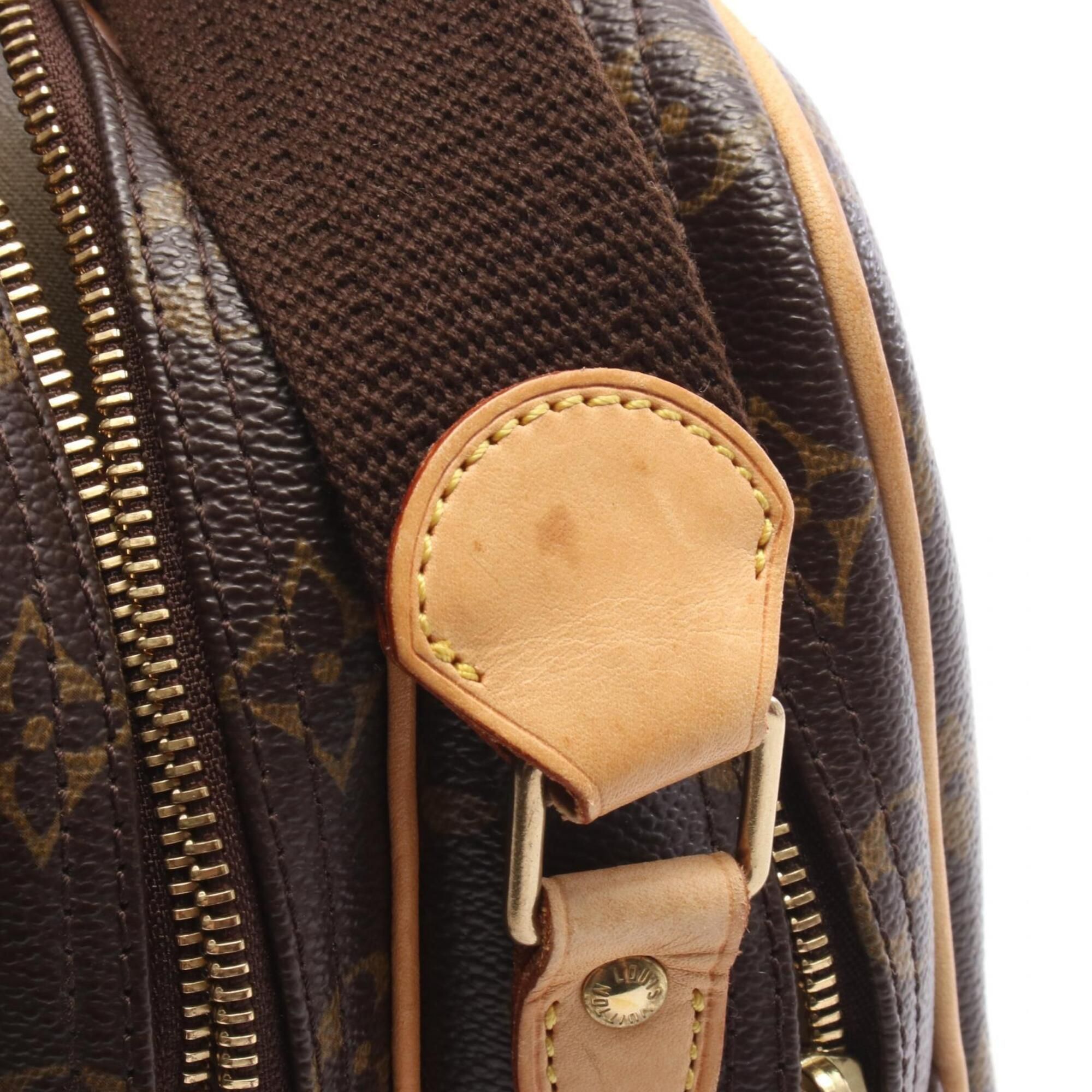 Coated Canvas Leather Handbag Shoulder Bag (Pre-Owned) - Louis Vuitton - Modalova