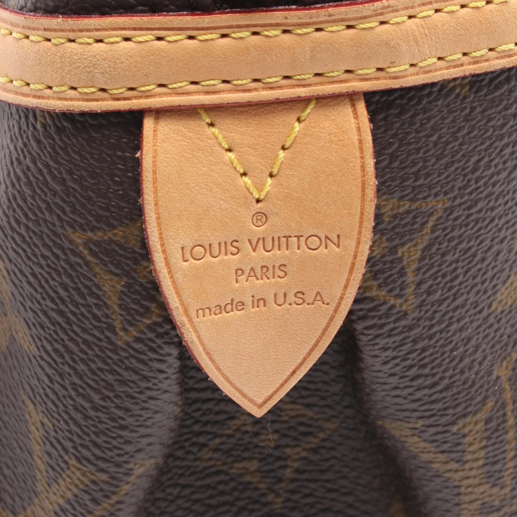 Coated Canvas Leather Handbag Shoulder Bag (Pre-Owned) - Louis Vuitton - Modalova
