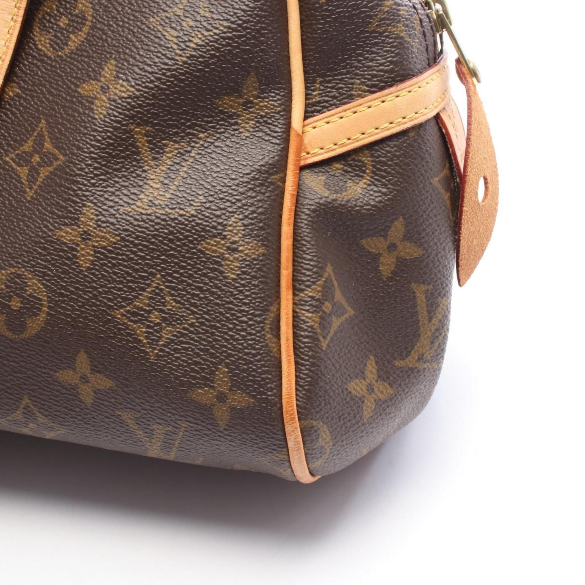 Coated Canvas Leather Handbag Shoulder Bag (Pre-Owned) - Louis Vuitton - Modalova