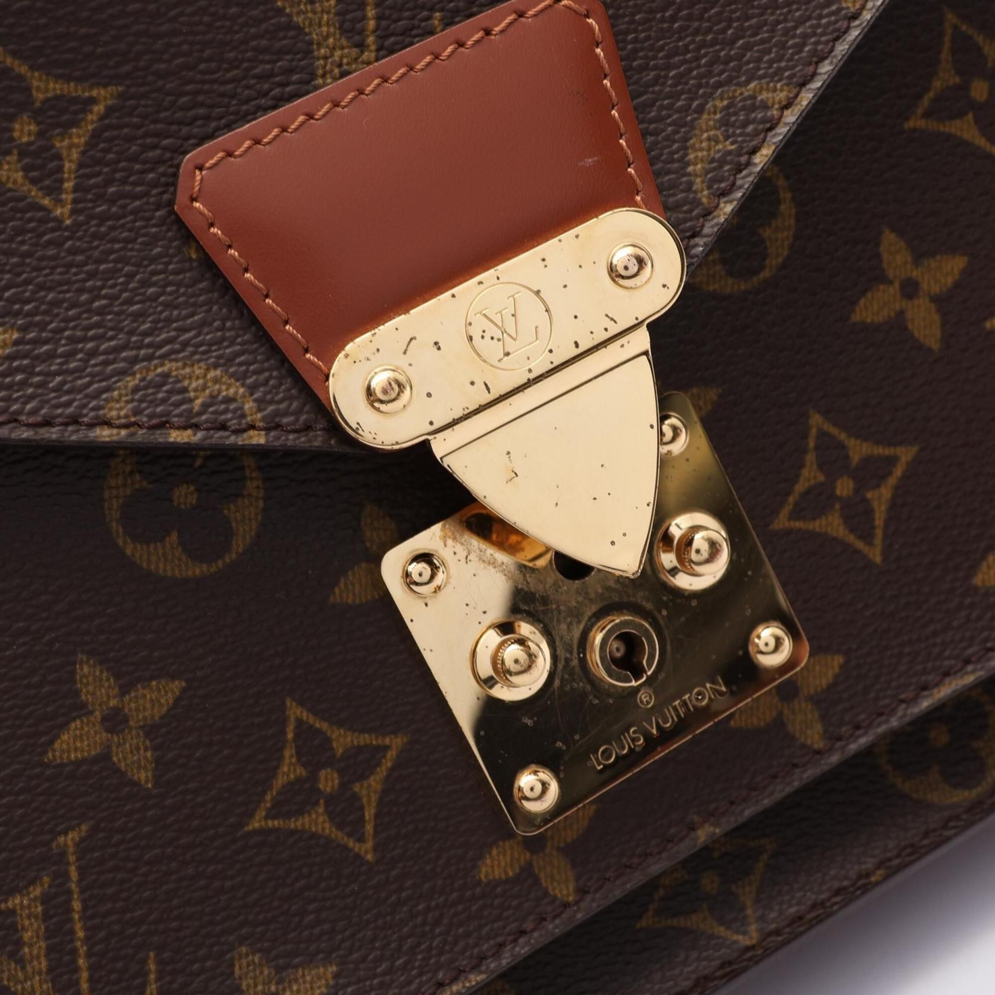 Coated Canvas Leather Handbag (Pre-Owned) - Louis Vuitton - Modalova