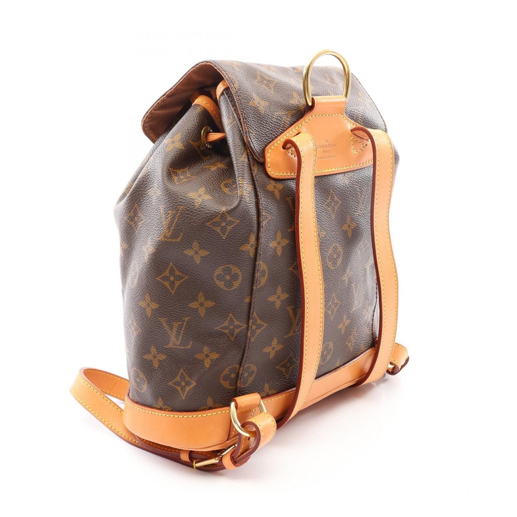 Coated Canvas Leather Backpack Handbag (Pre-Owned) - Louis Vuitton - Modalova