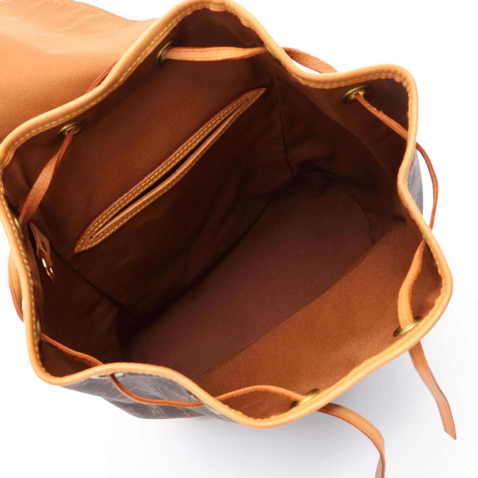 Coated Canvas Leather Backpack Handbag (Pre-Owned) - Louis Vuitton - Modalova