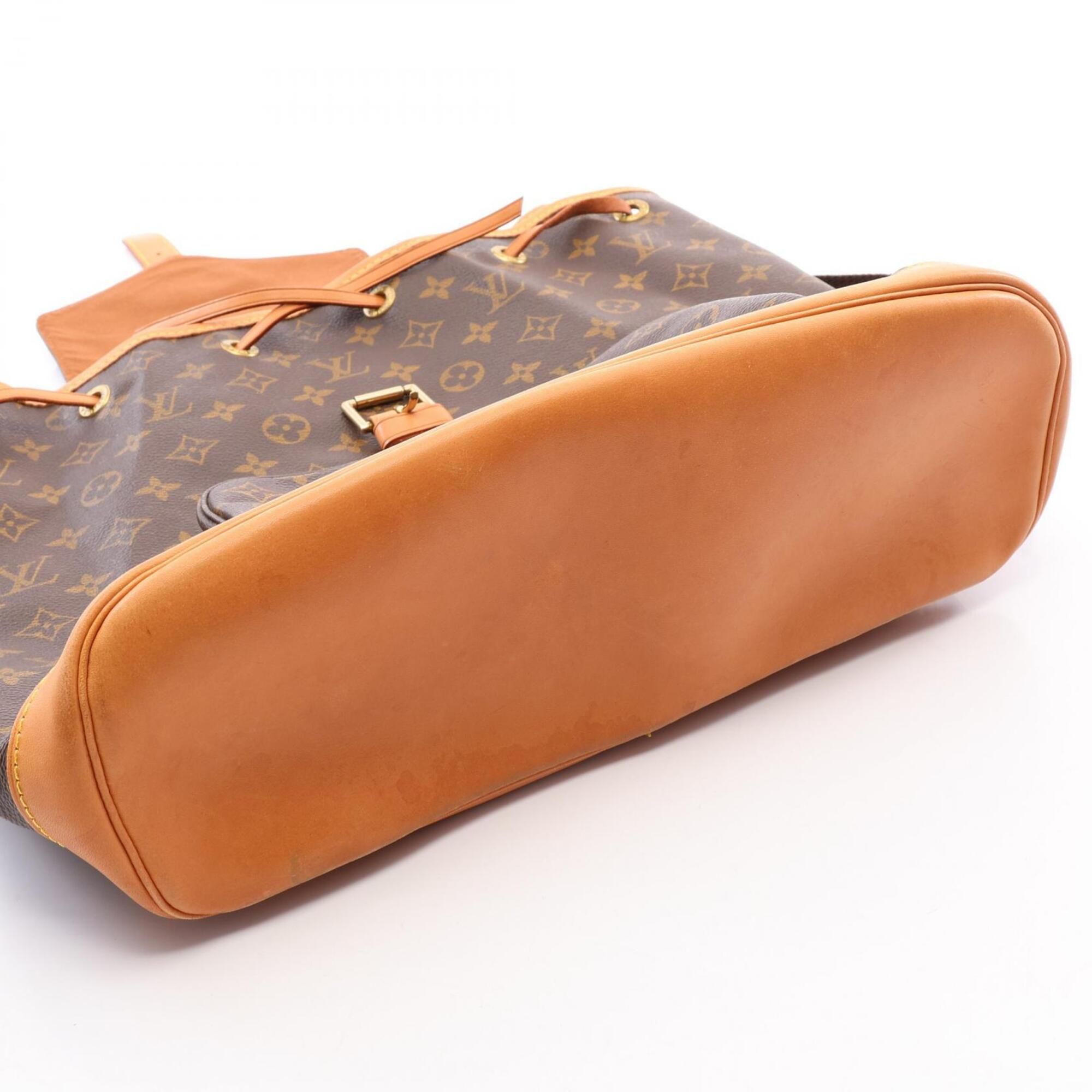 Coated Canvas Leather Backpack Handbag (Pre-Owned) - Louis Vuitton - Modalova
