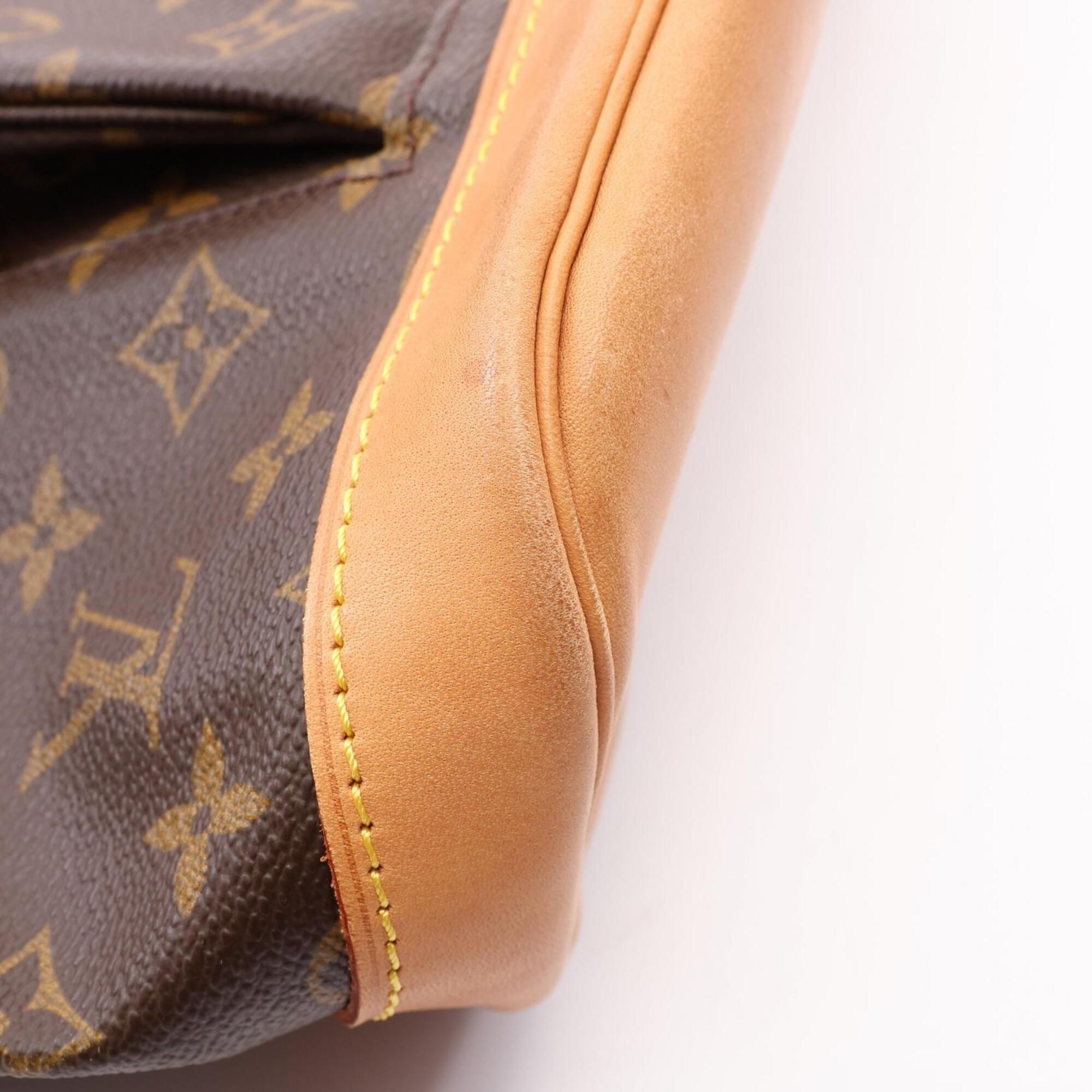 Coated Canvas Leather Backpack Handbag (Pre-Owned) - Louis Vuitton - Modalova